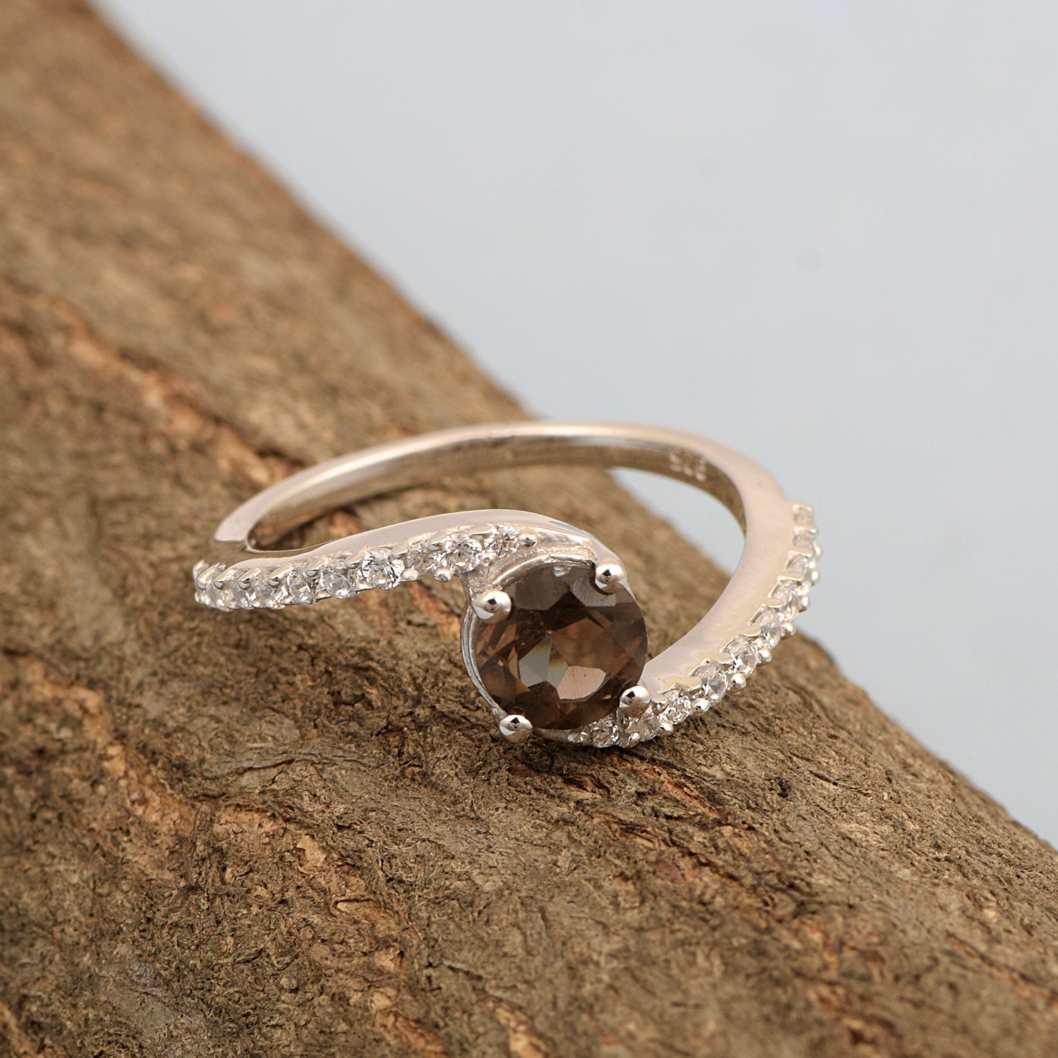 Smoky Quartz ring