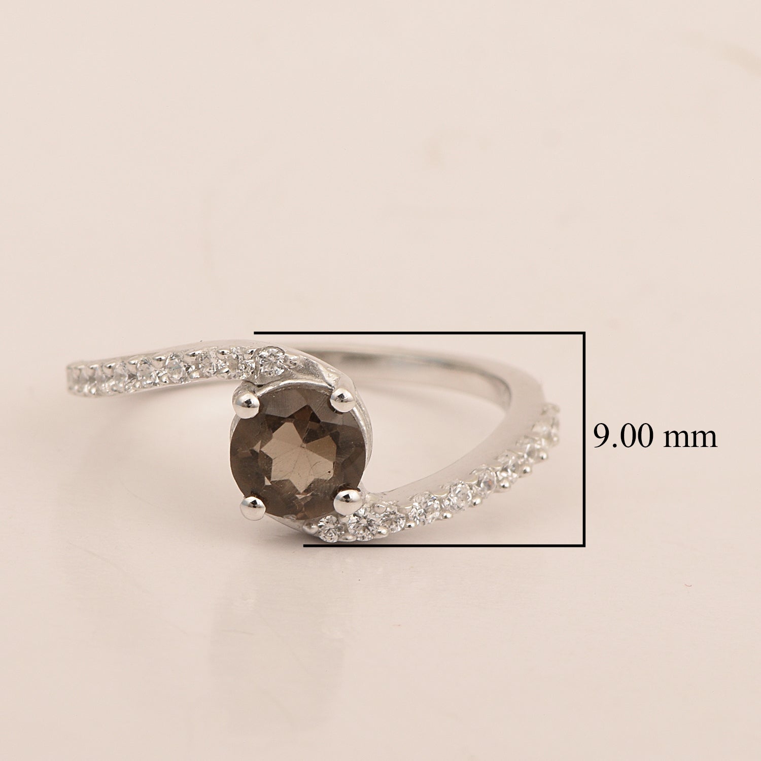 Smoky Quartz ring