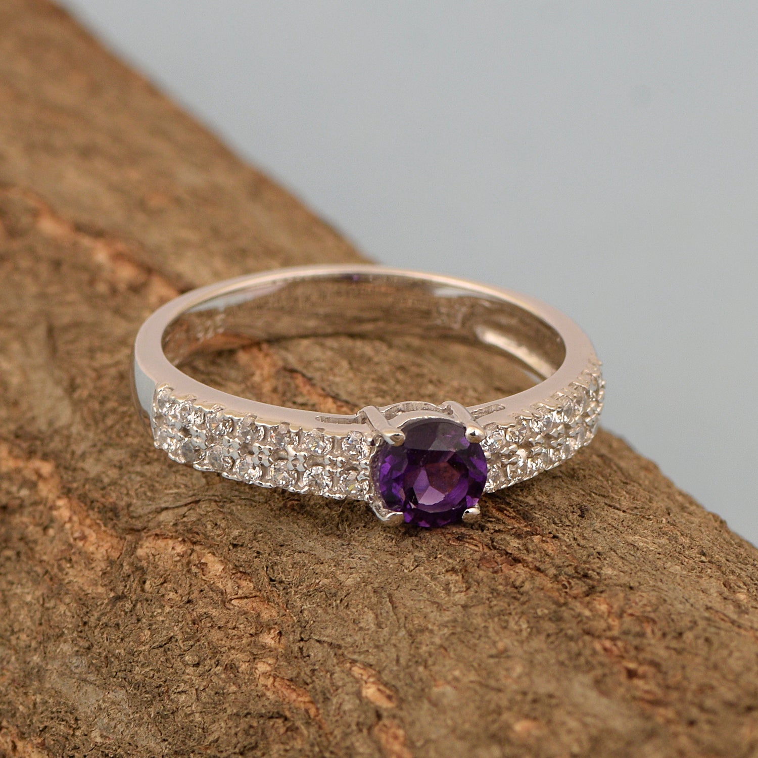 Amethyst ring