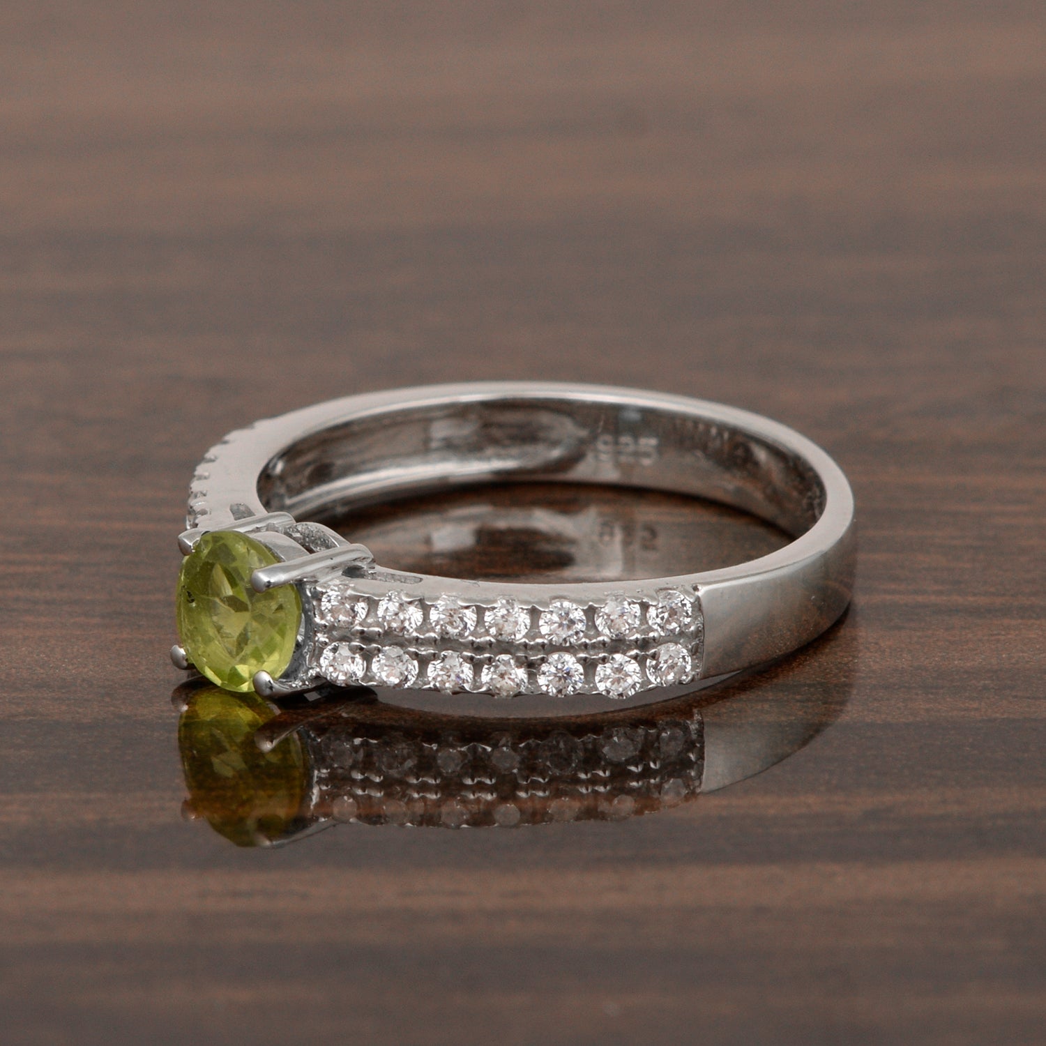 Peridot ring