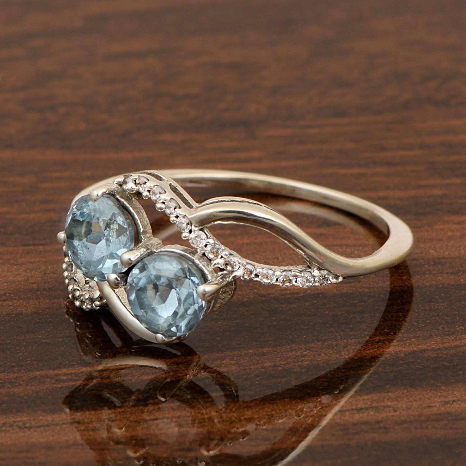 Blue Topaz ring