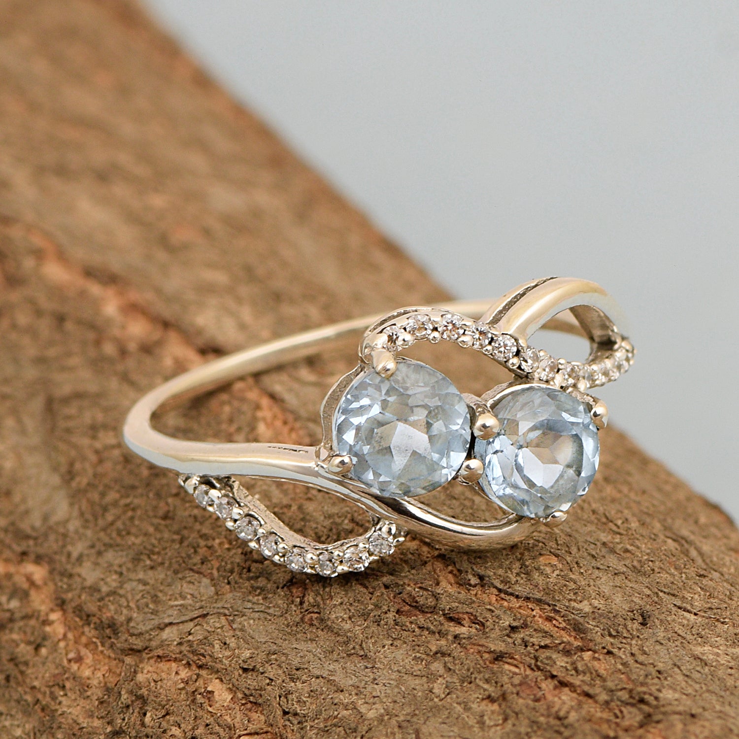 Blue Topaz ring