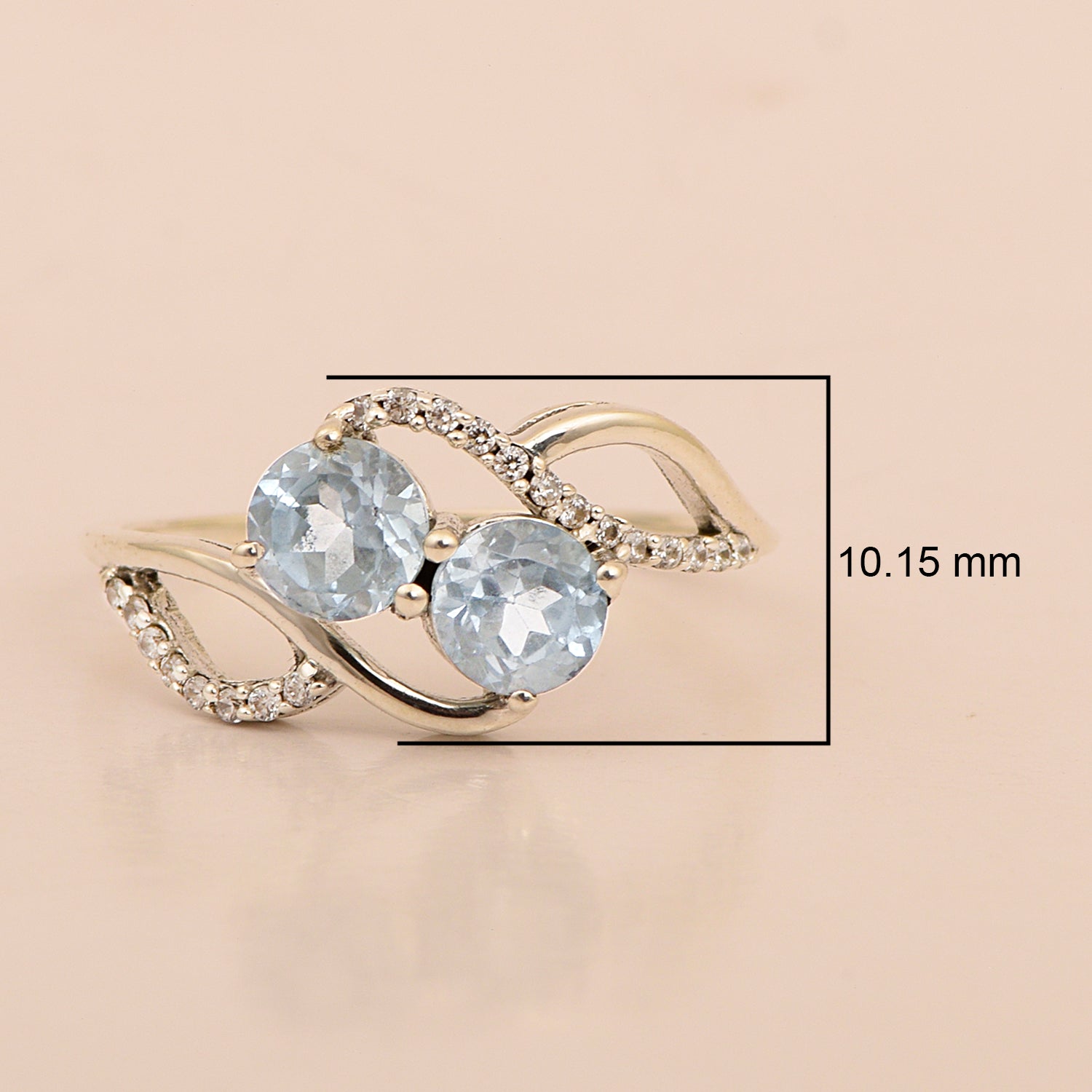 Blue Topaz ring