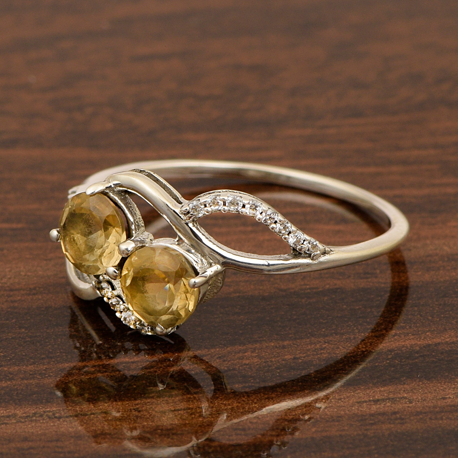 Citrine ring
