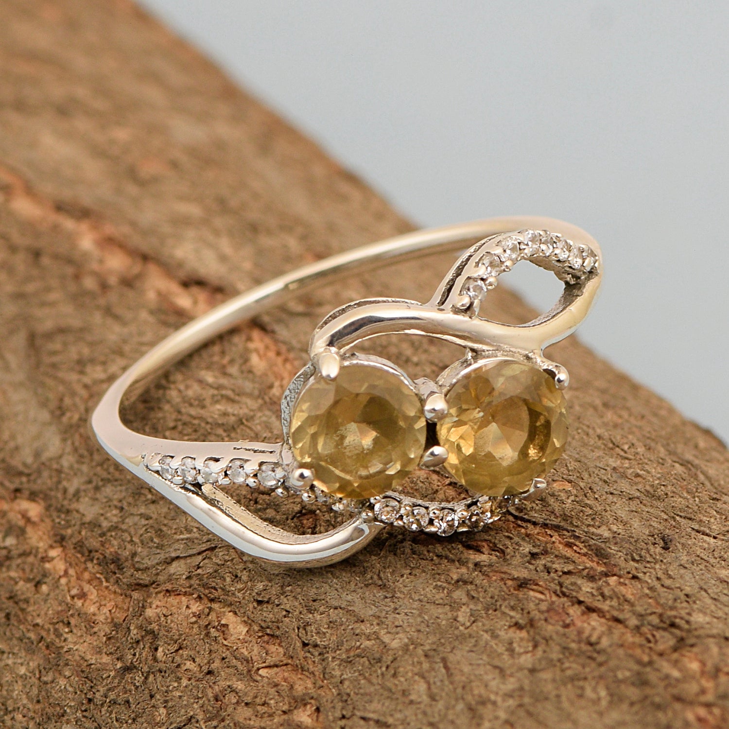 Citrine ring