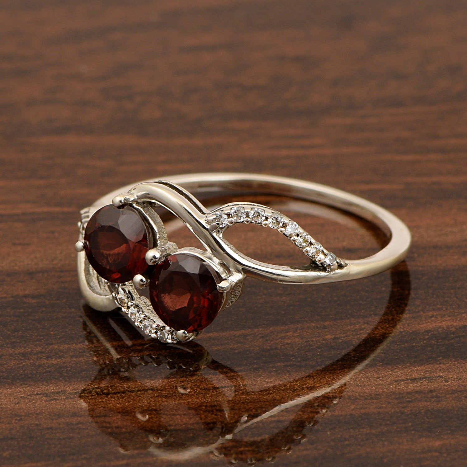 Garnet ring