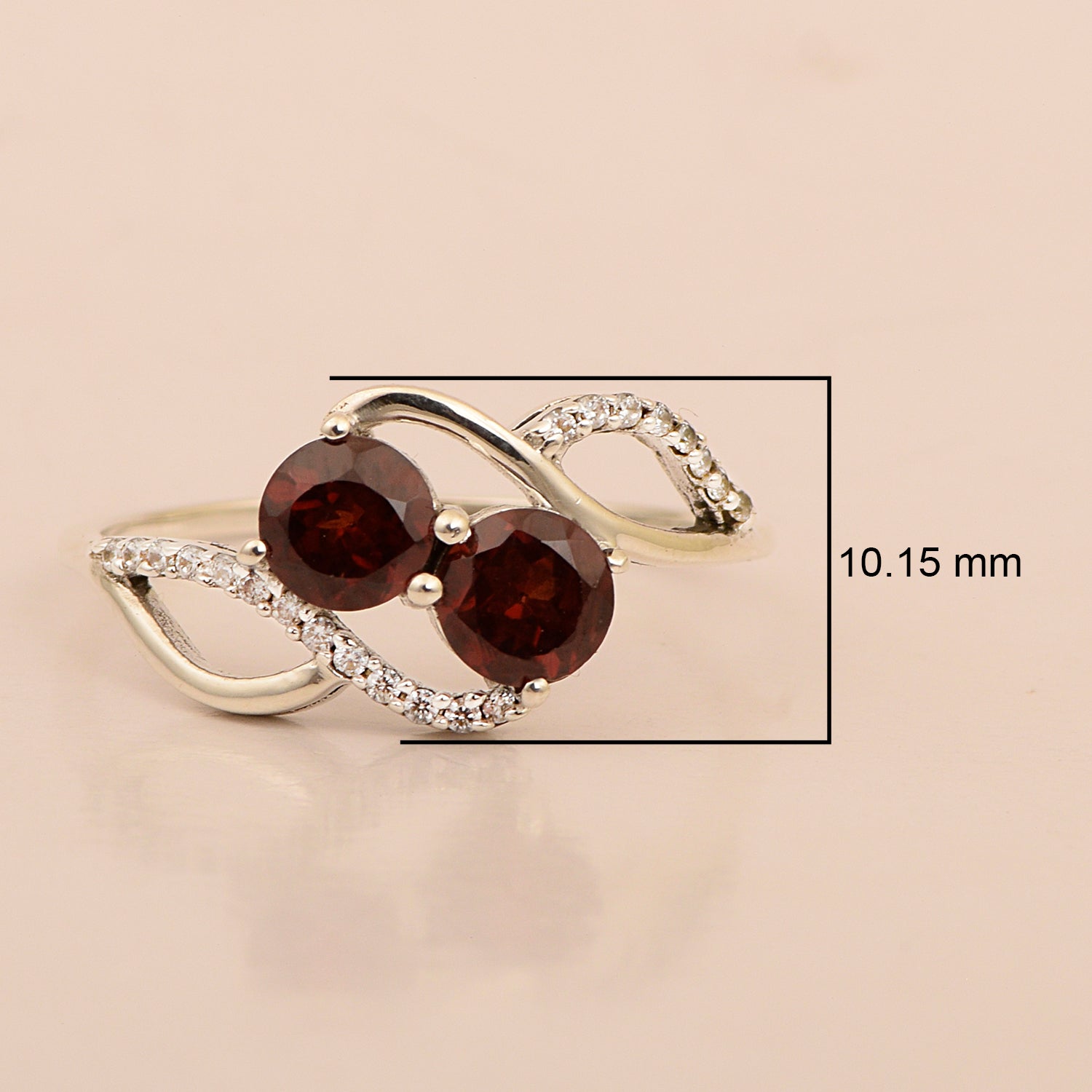 Garnet ring