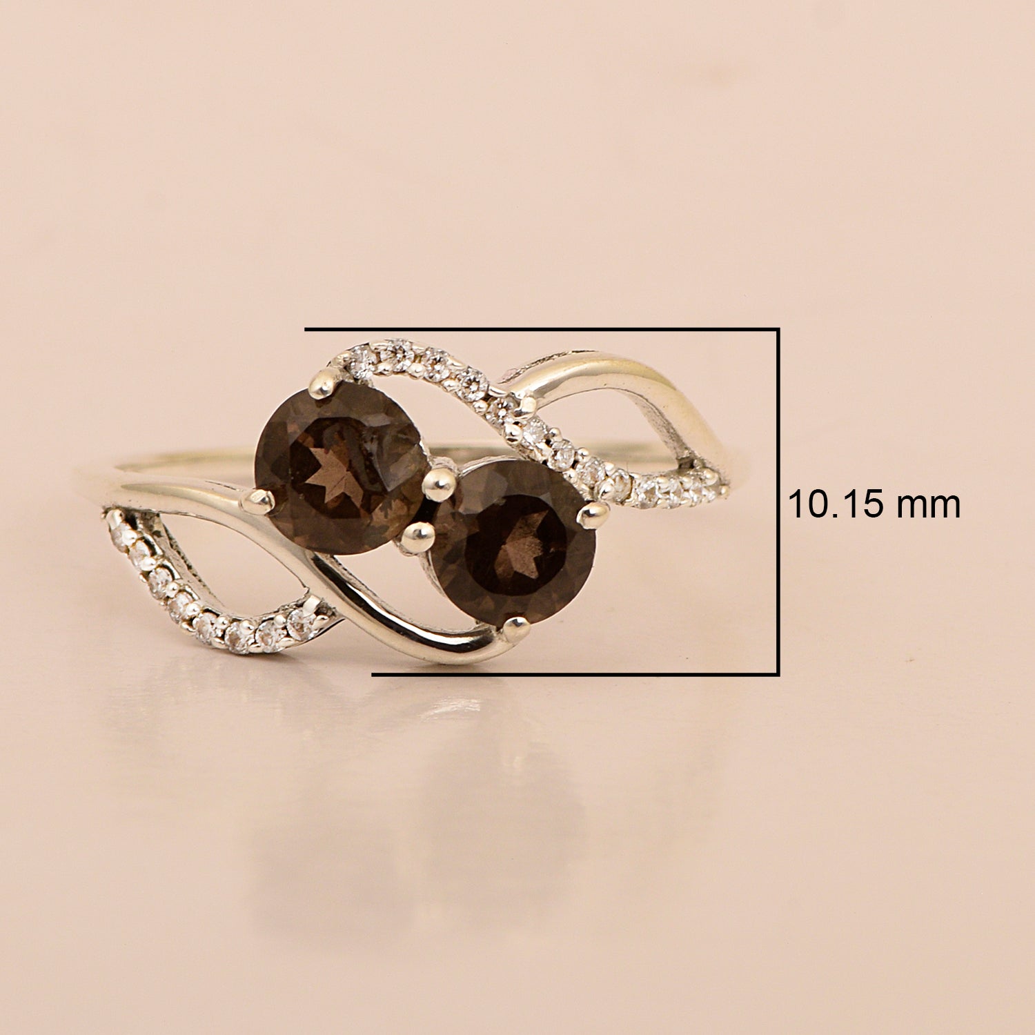 Smoky Quartz ring