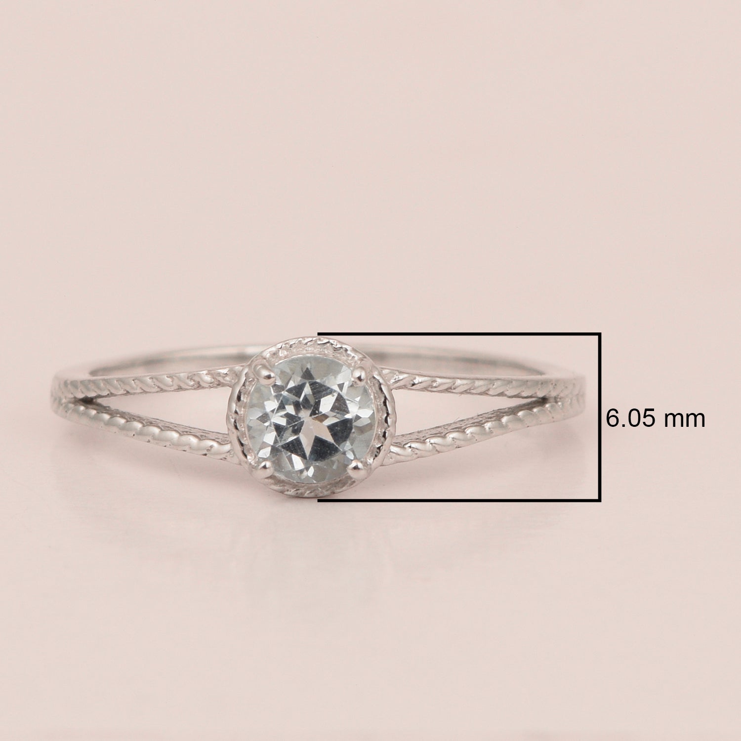 Blue Topaz ring