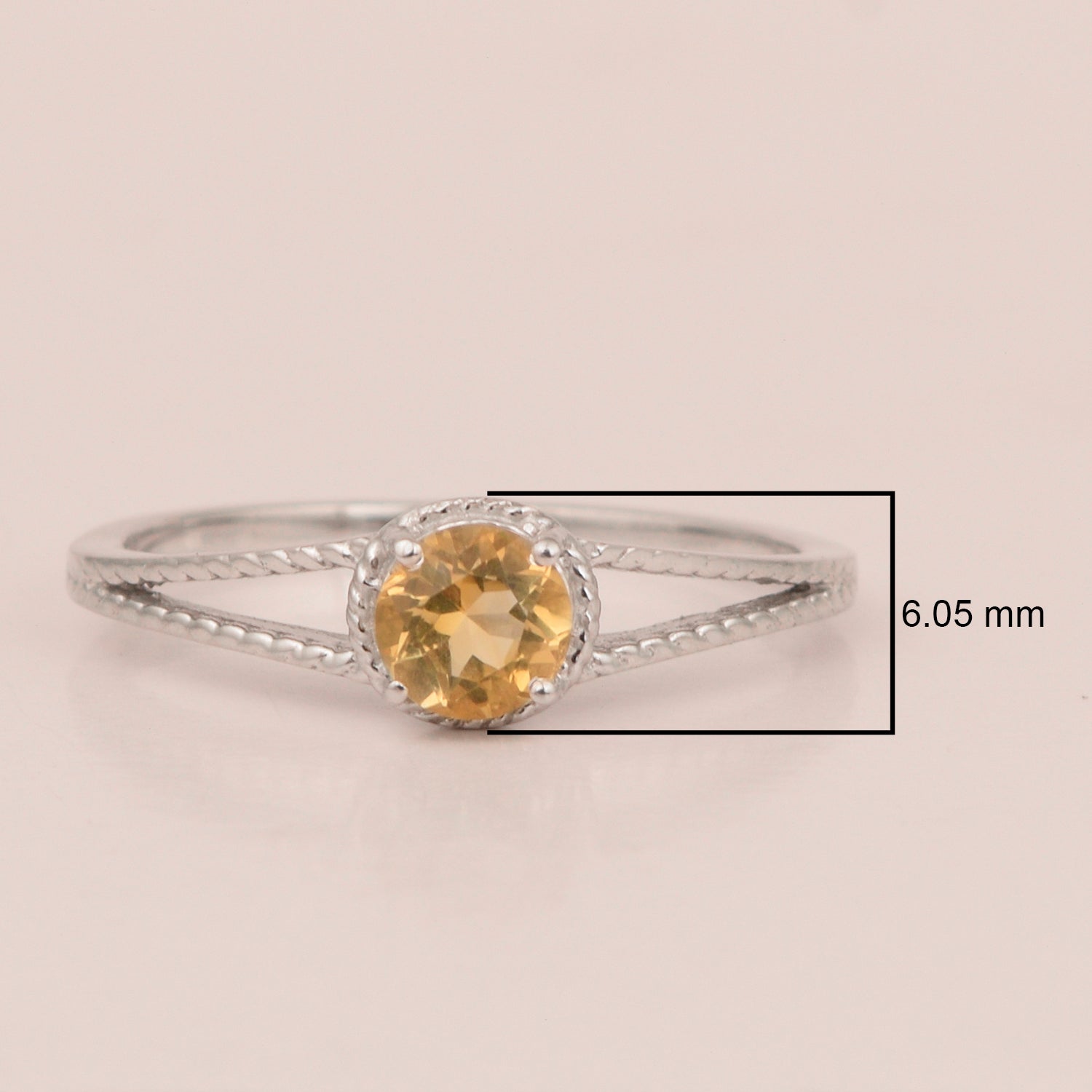 Citrine ring