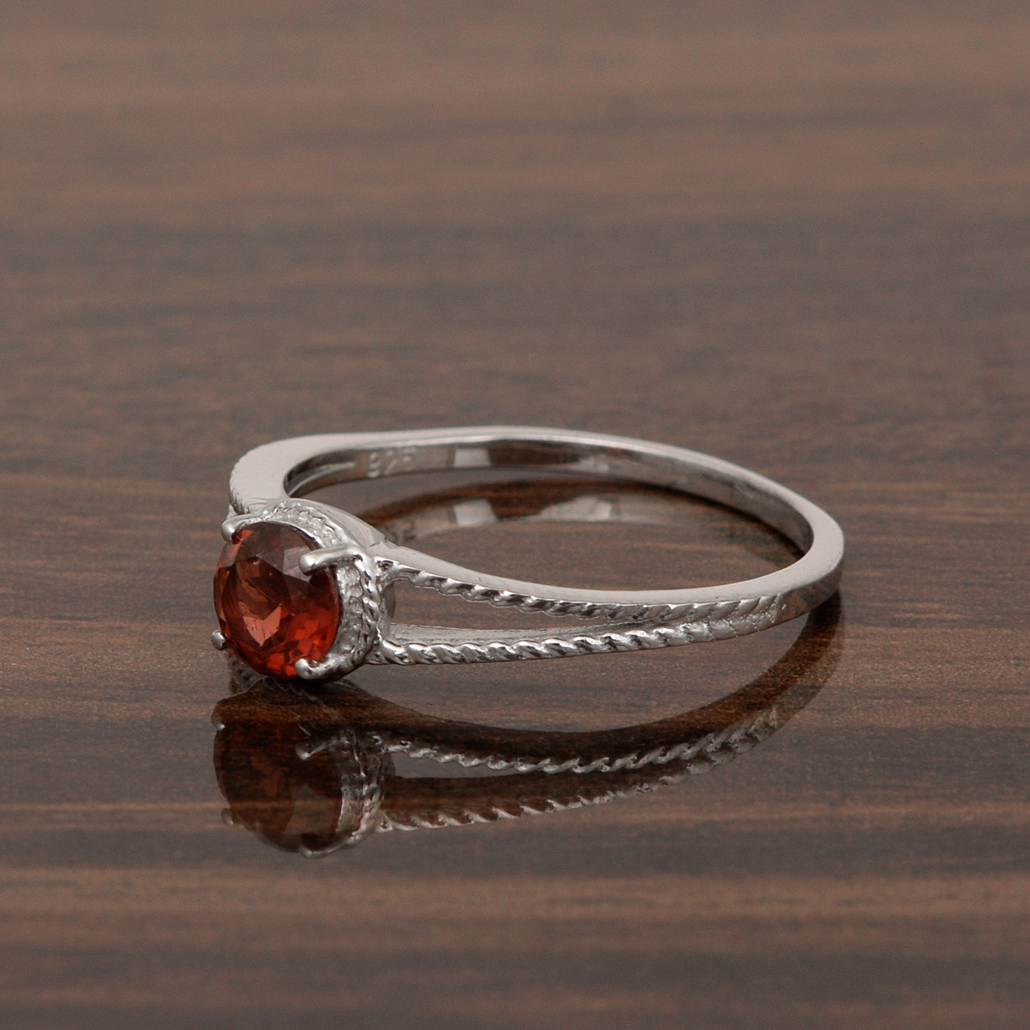 Garnet ring