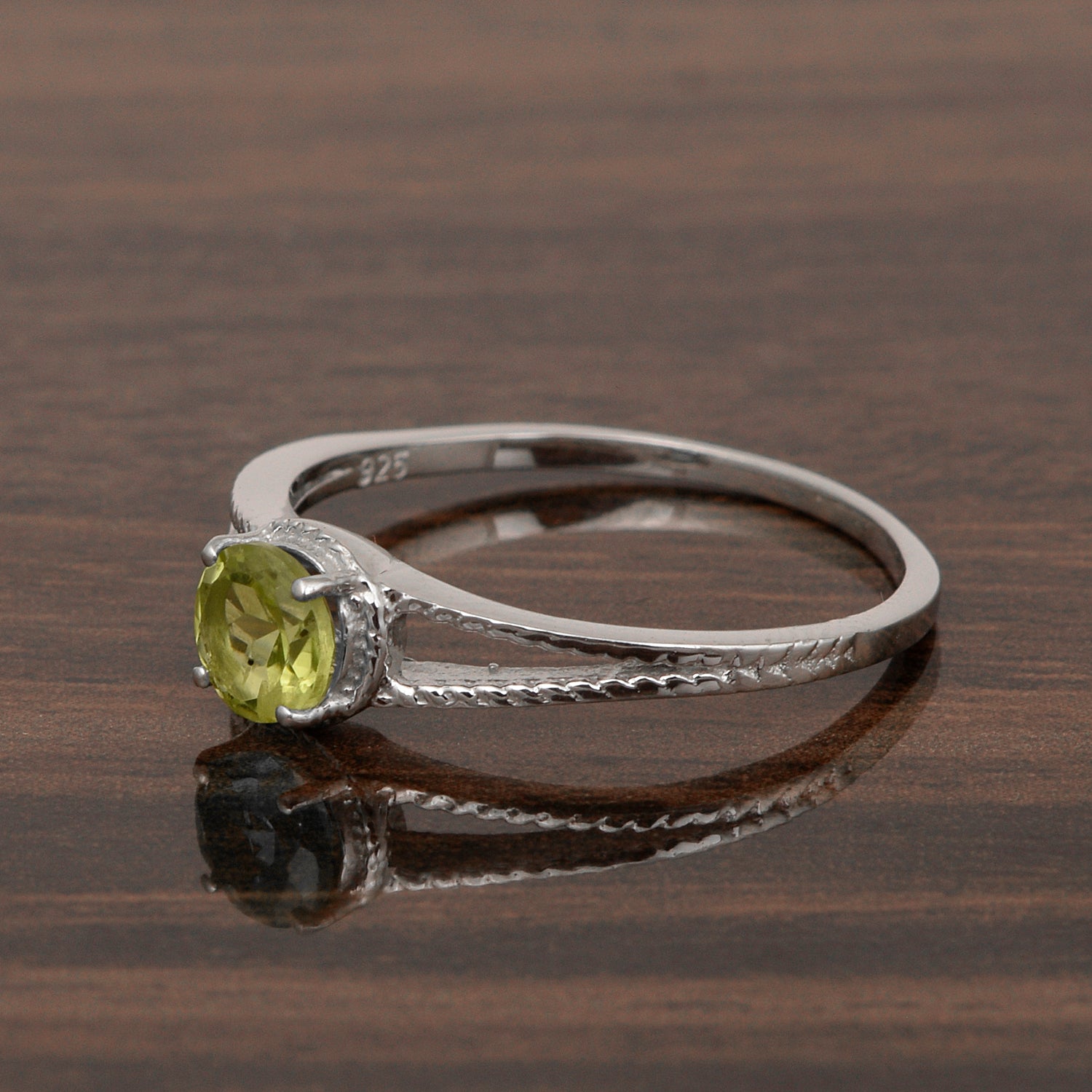 Peridot ring