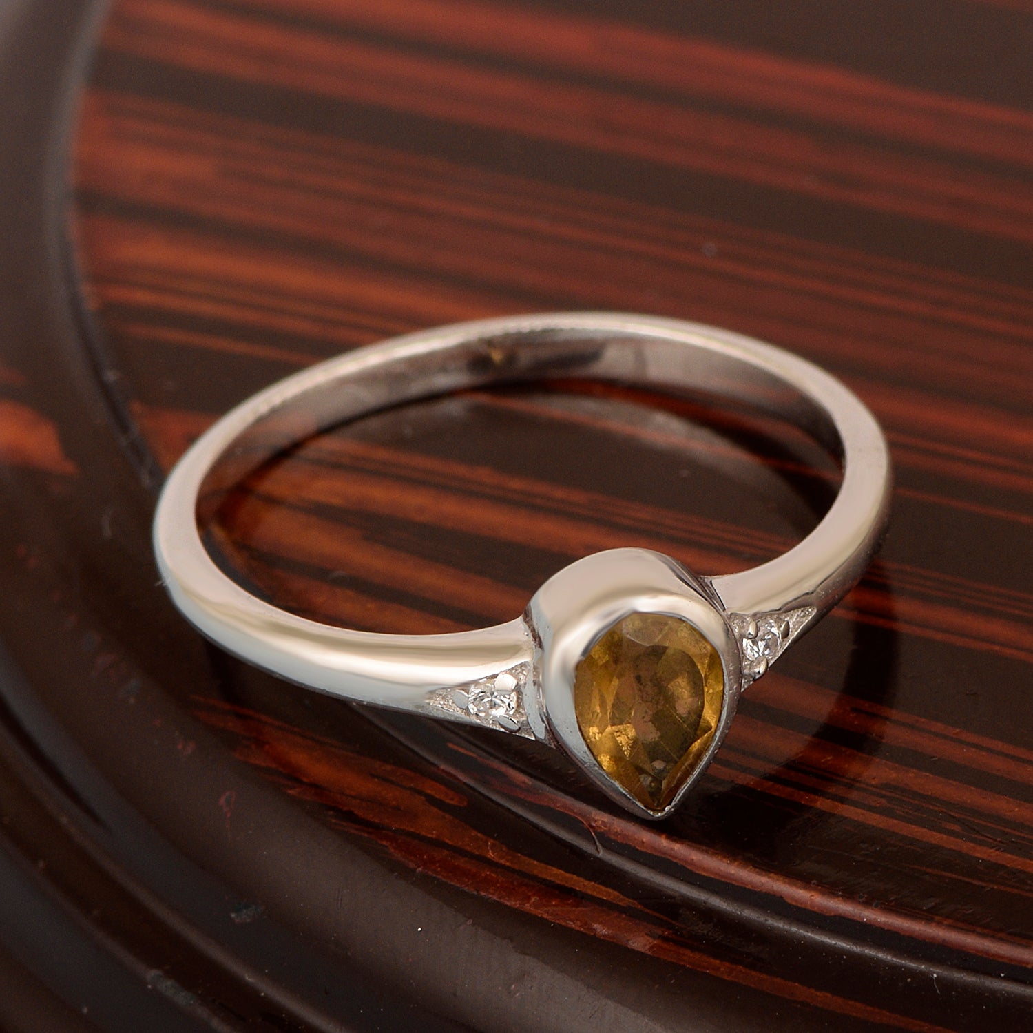 Citrine ring