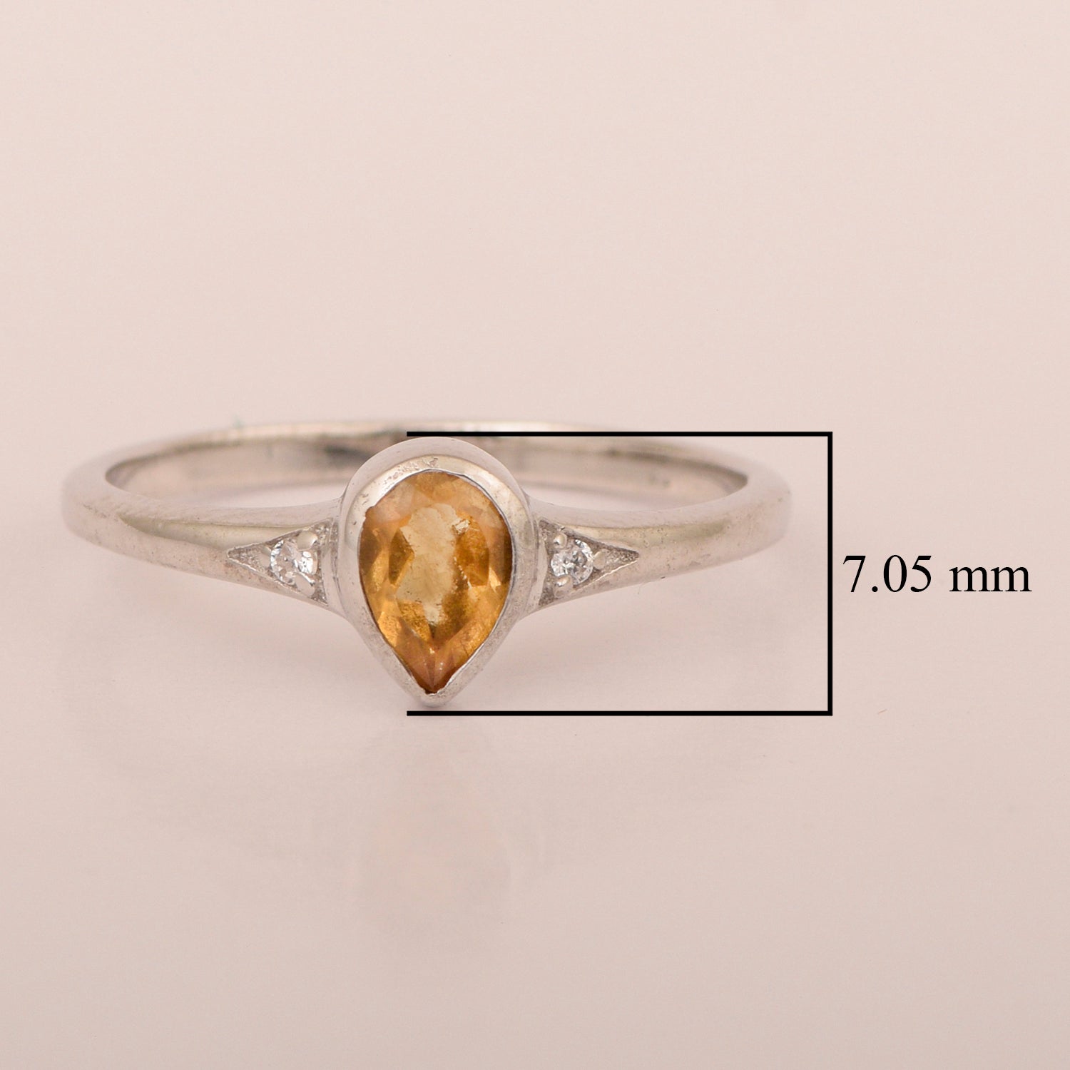 Citrine ring