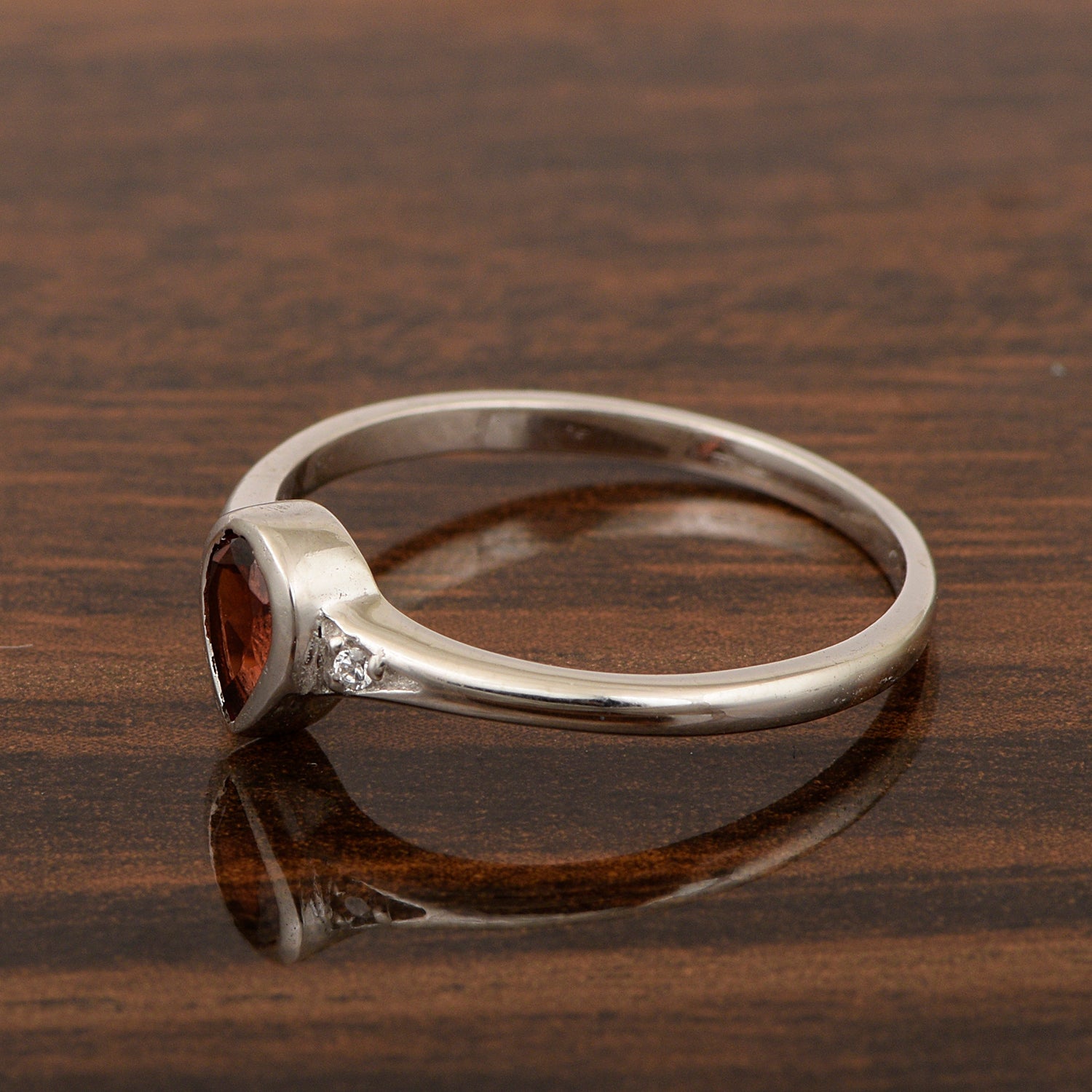 Garnet ring