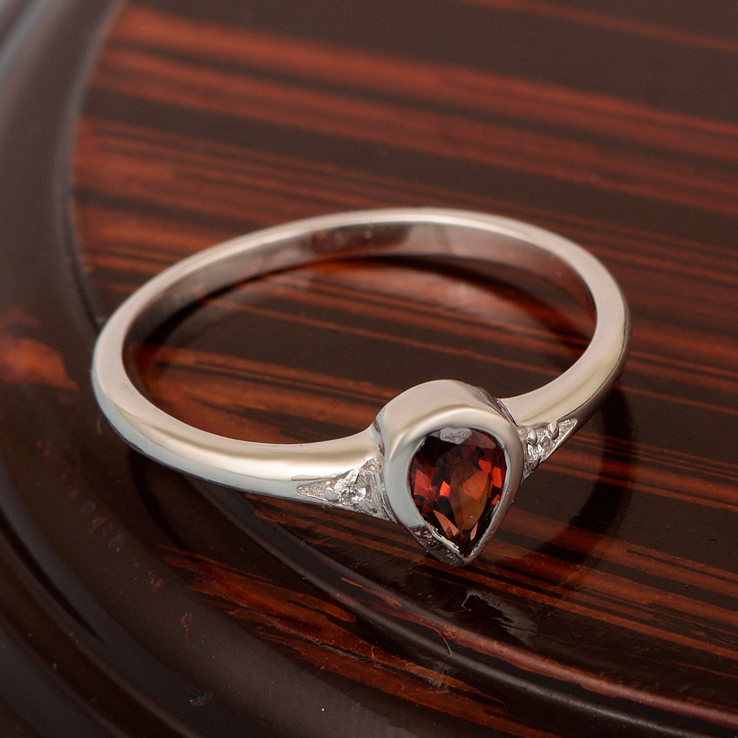 Garnet ring