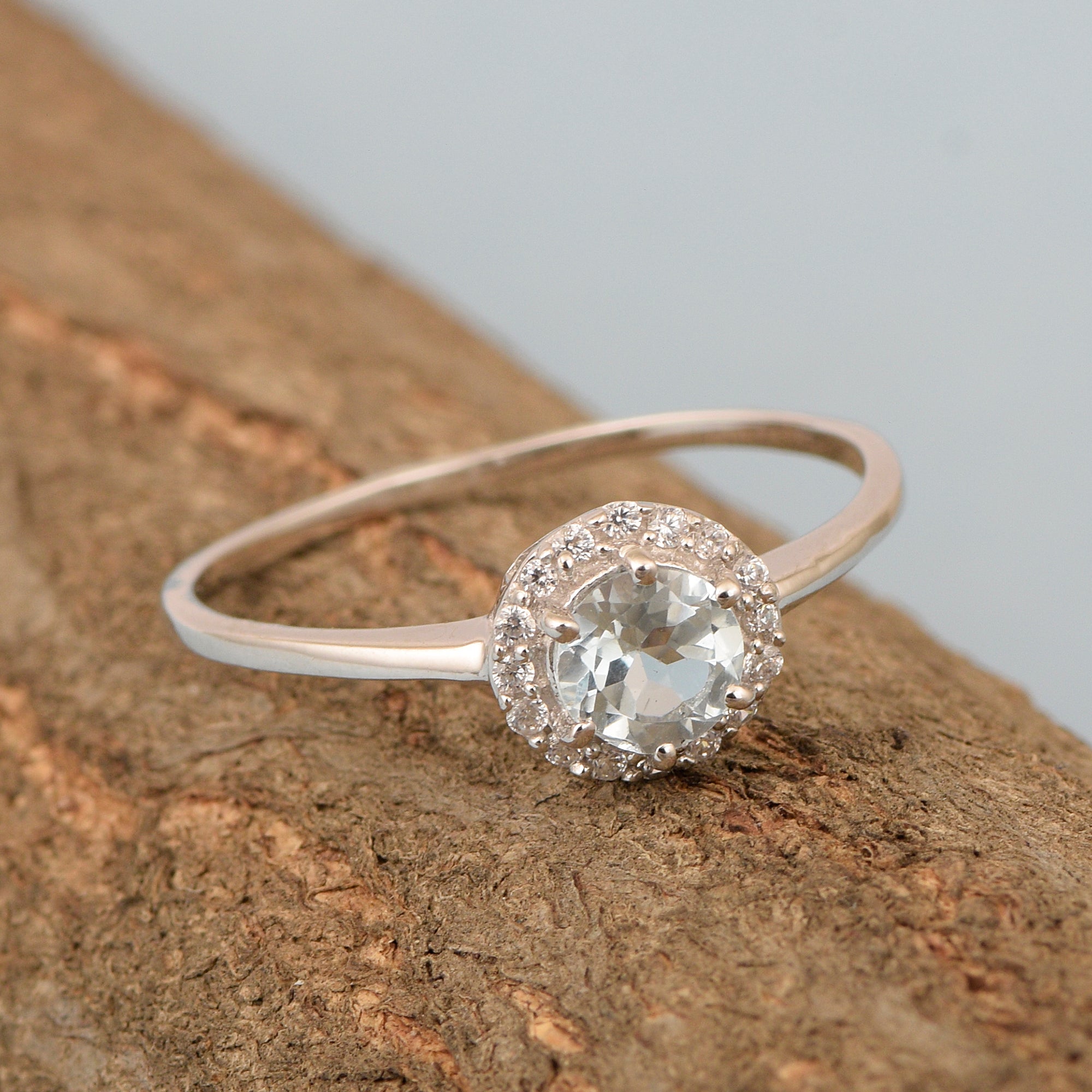 Blue Topaz ring