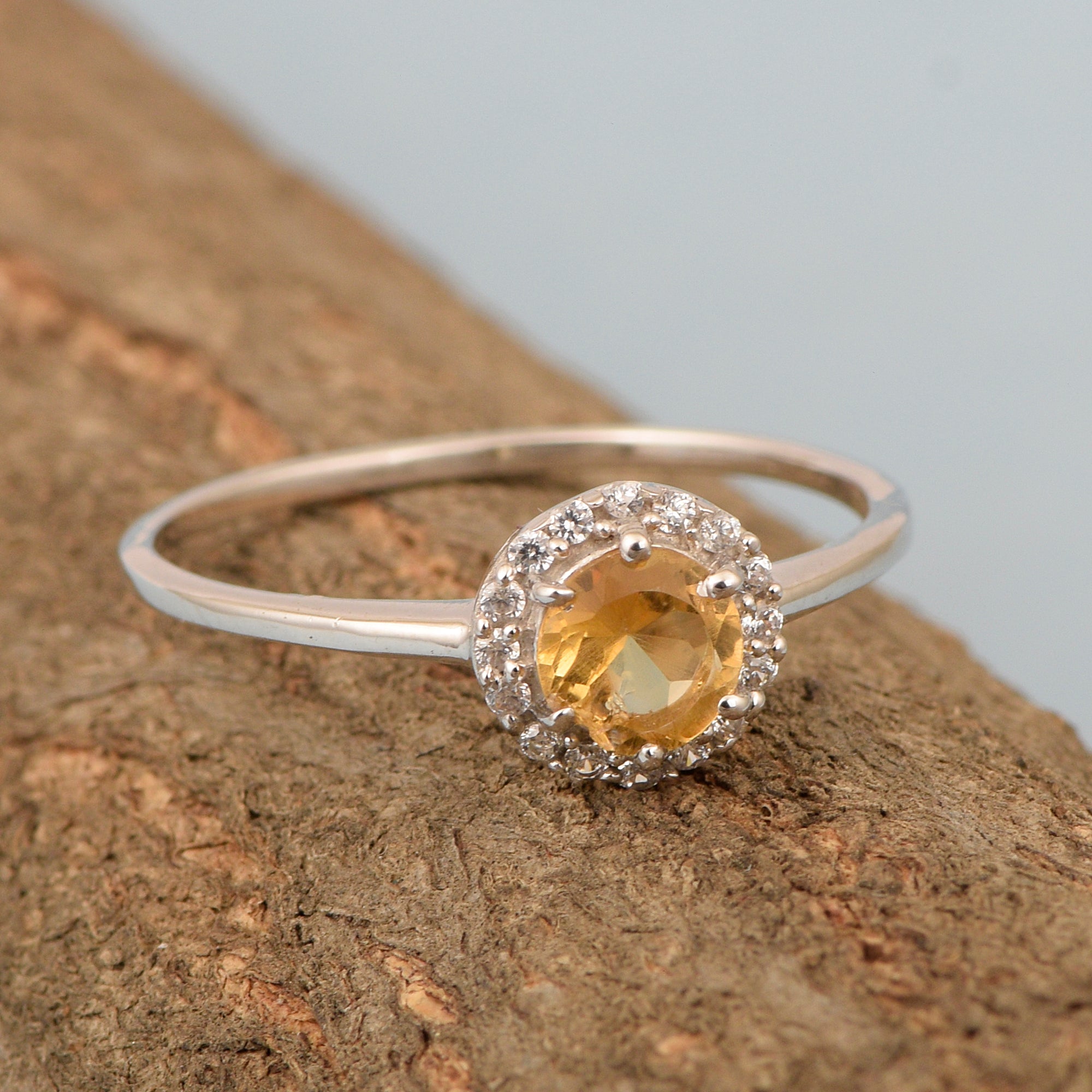 Citrine ring