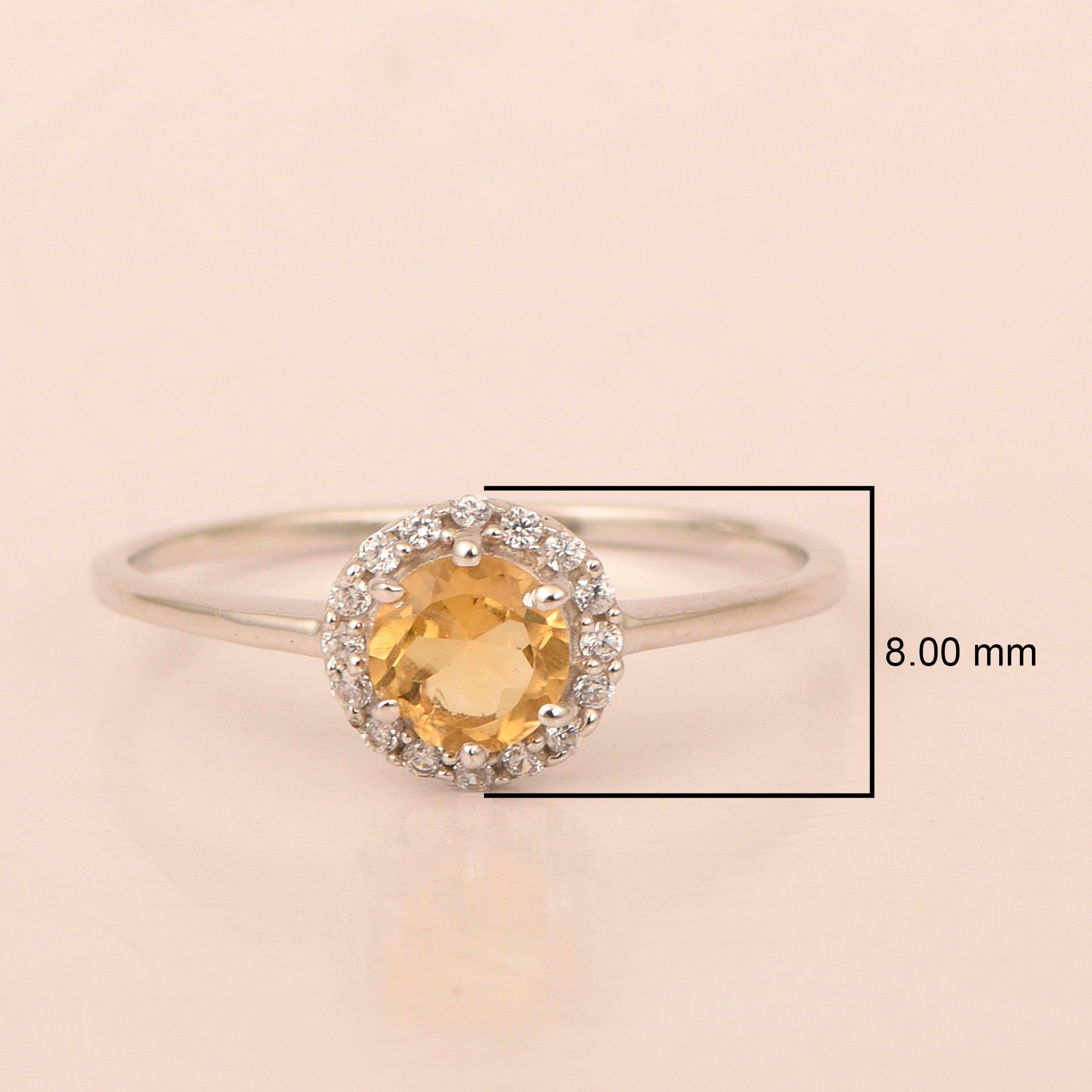 Citrine ring