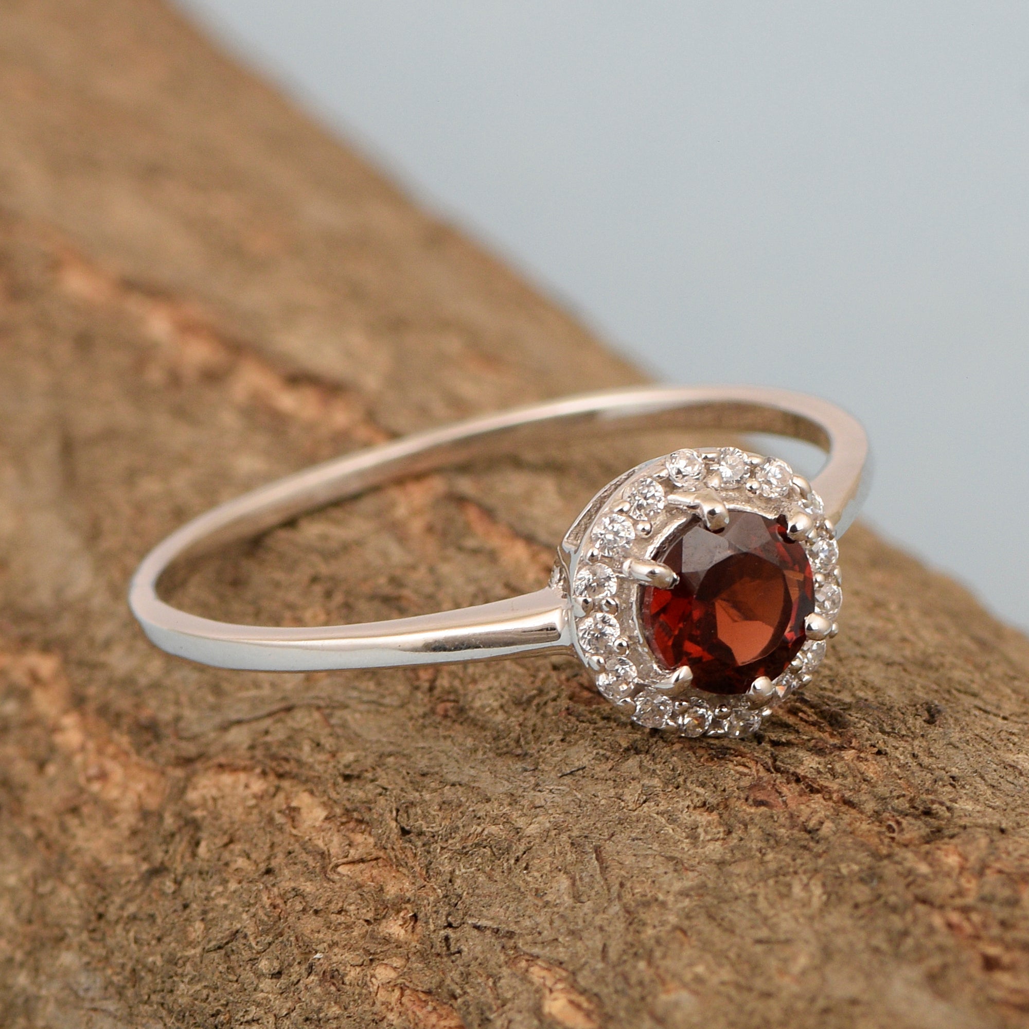 Garnet ring