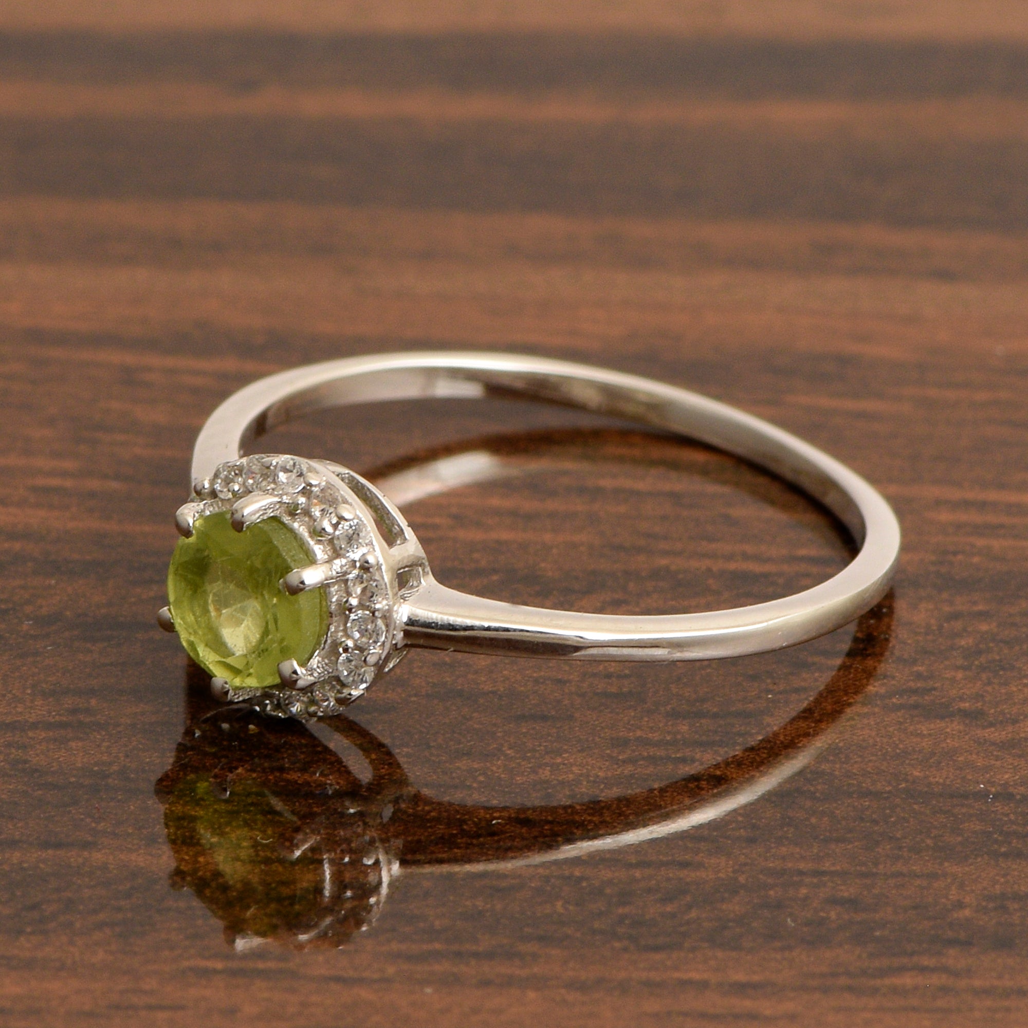 Peridot ring