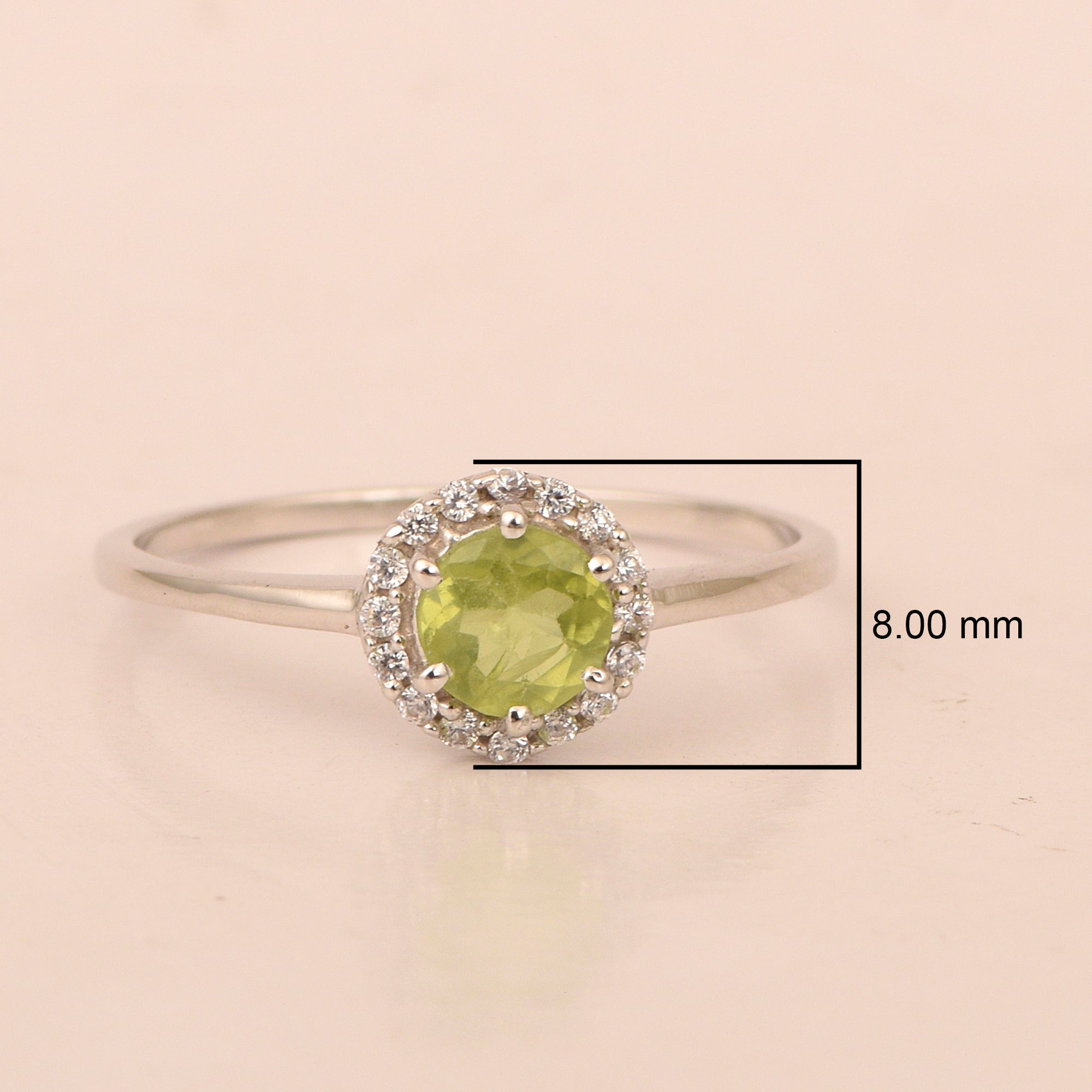 Peridot ring