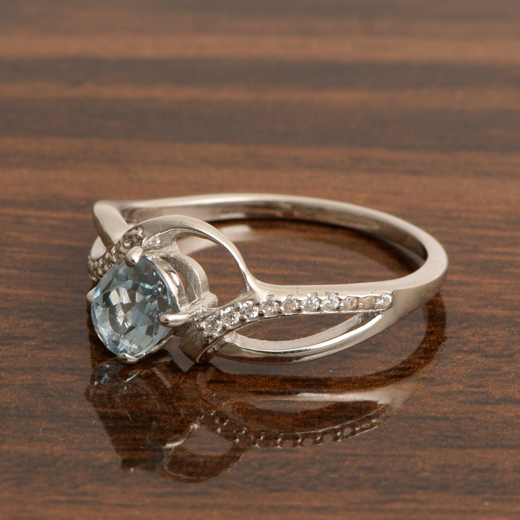 Blue Topaz ring