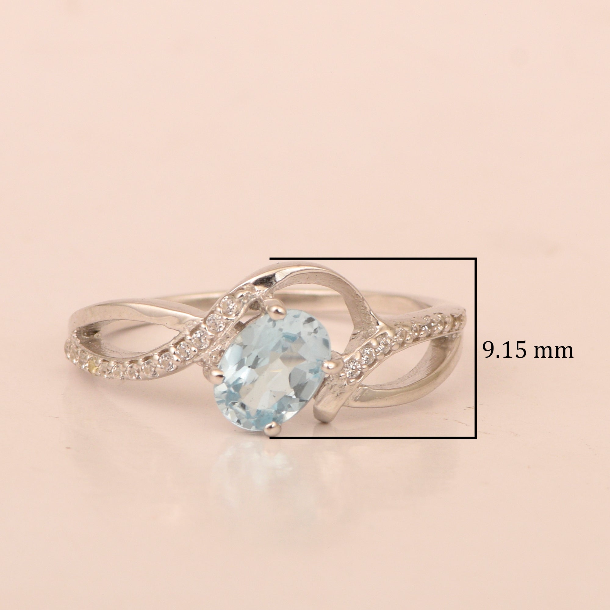 Blue Topaz ring