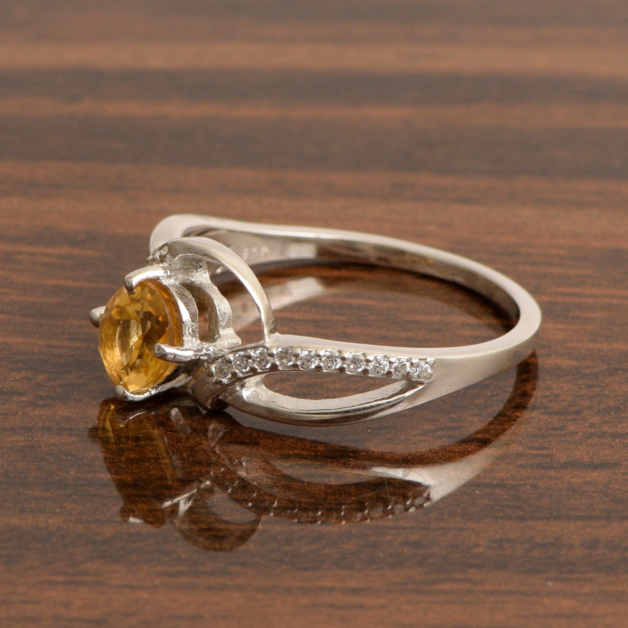 Citrine ring