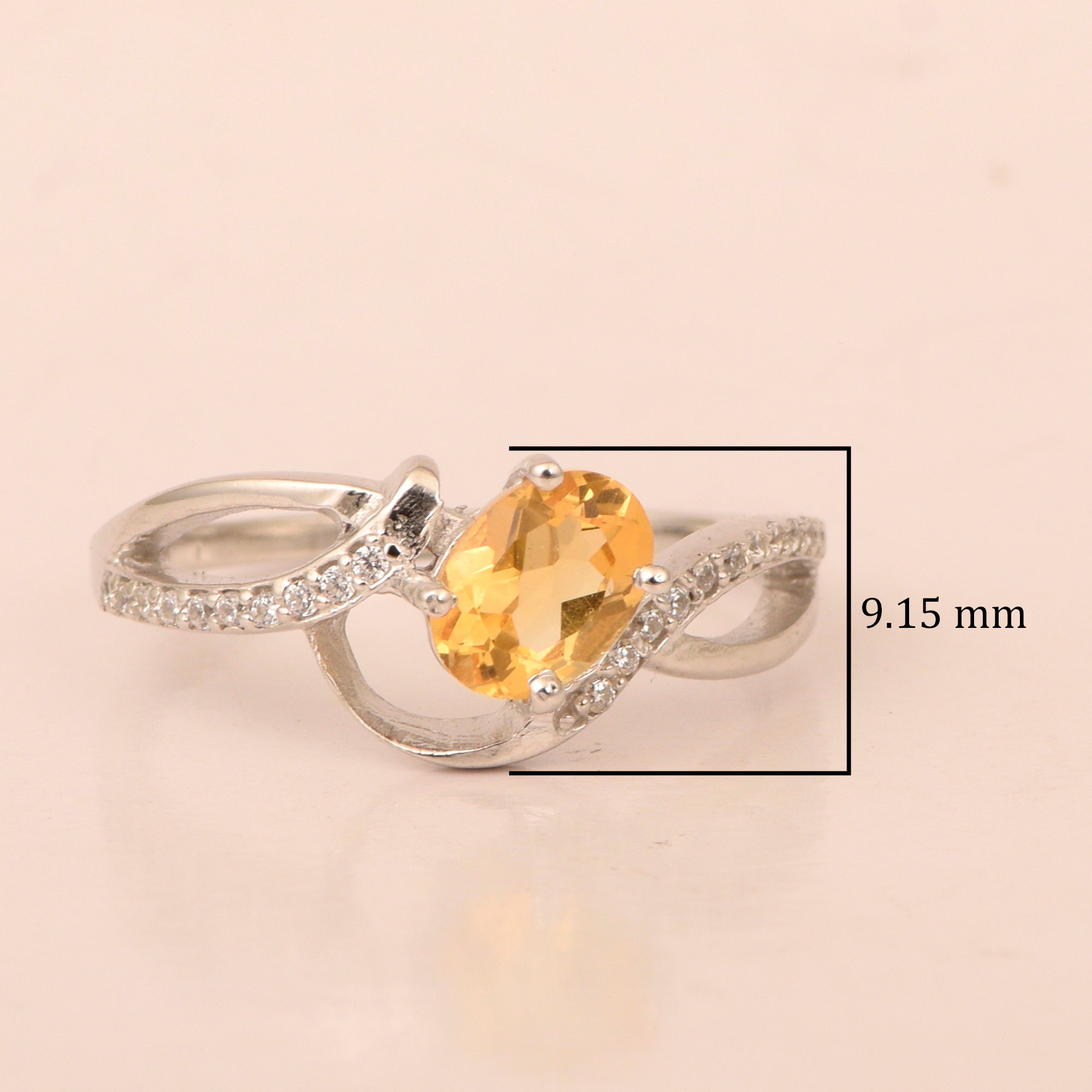 Citrine ring