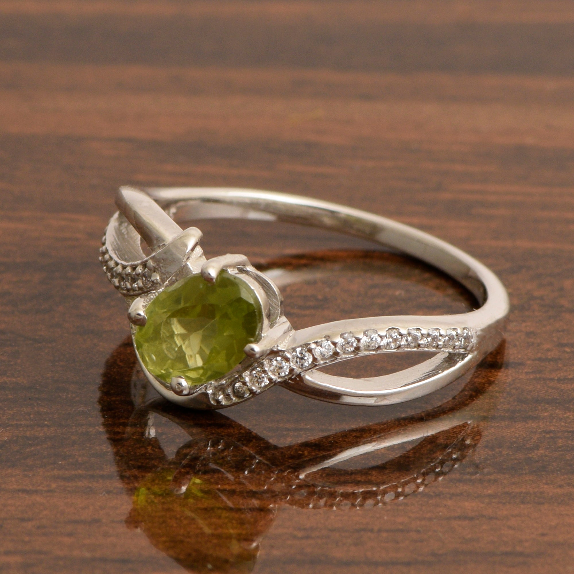 Peridot ring