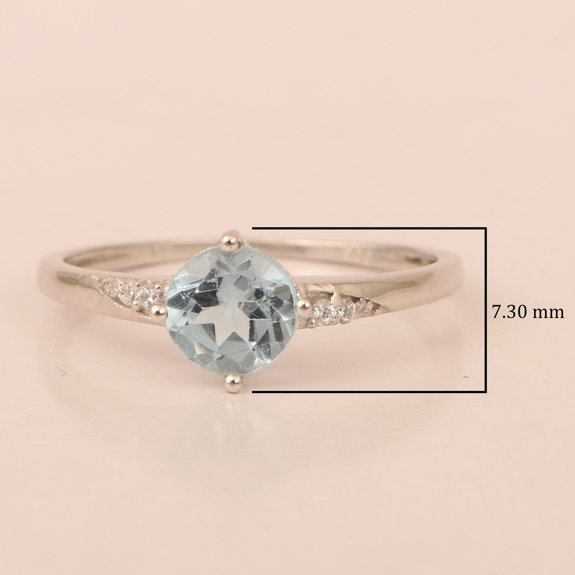 Blue Topaz ring