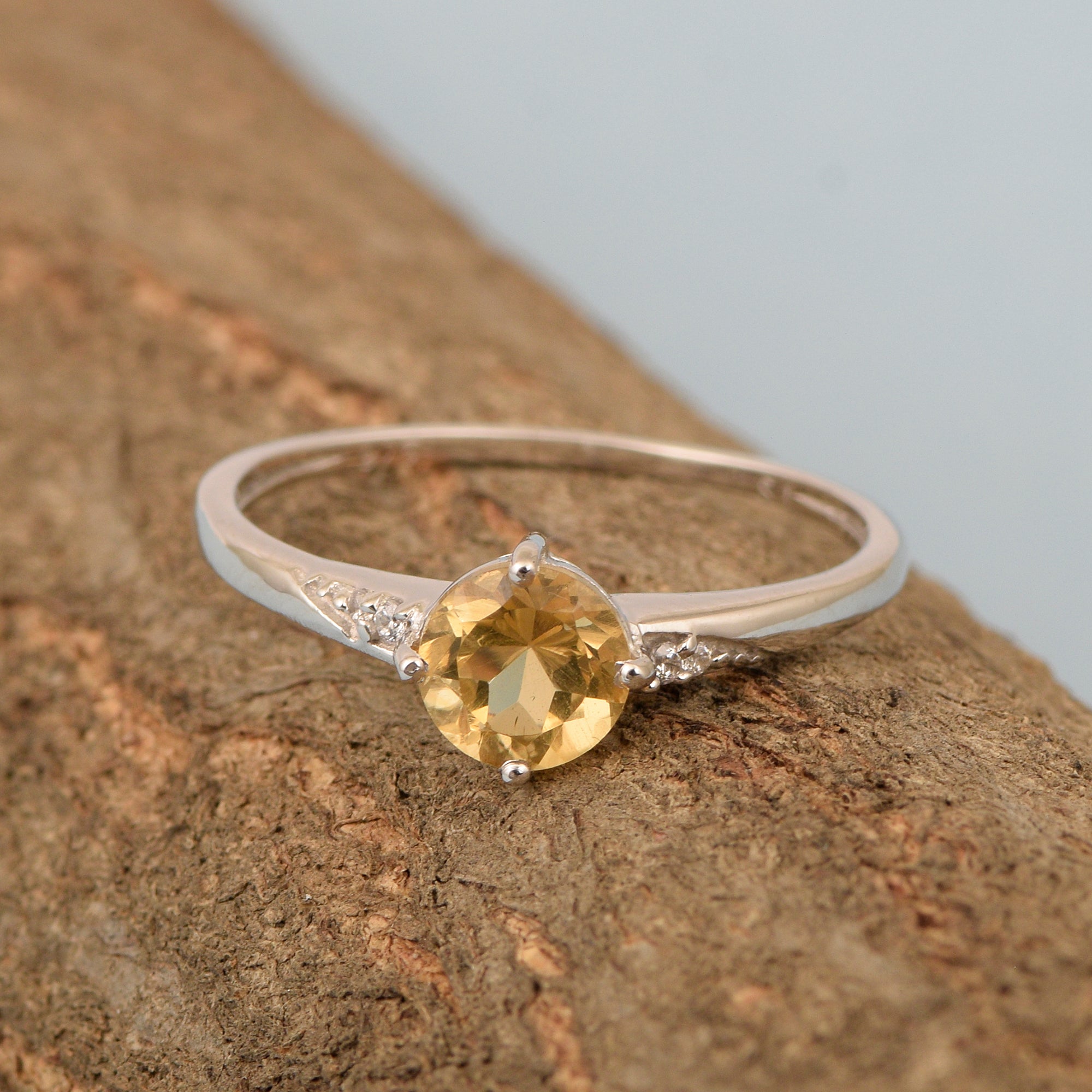 Citrine ring
