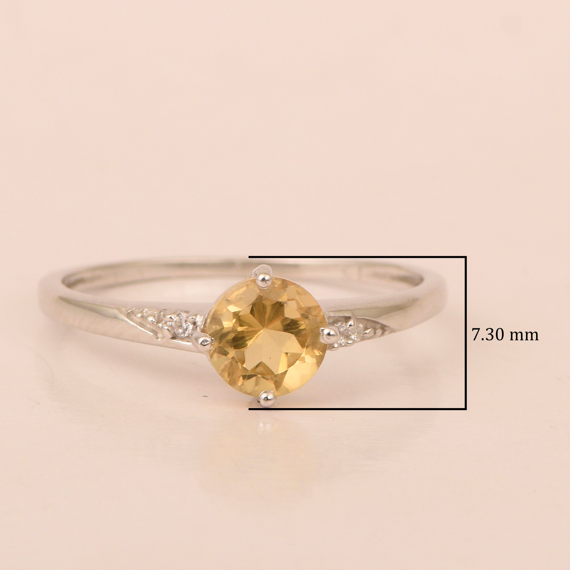 Citrine ring