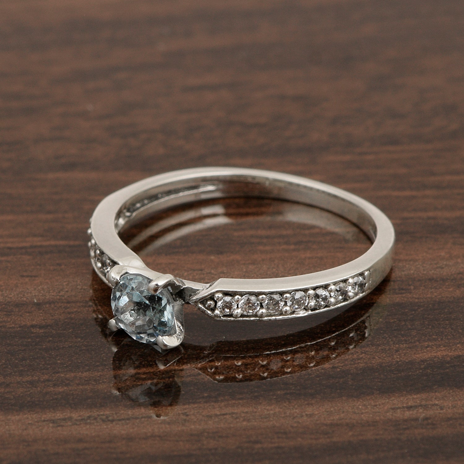 Blue Topaz ring