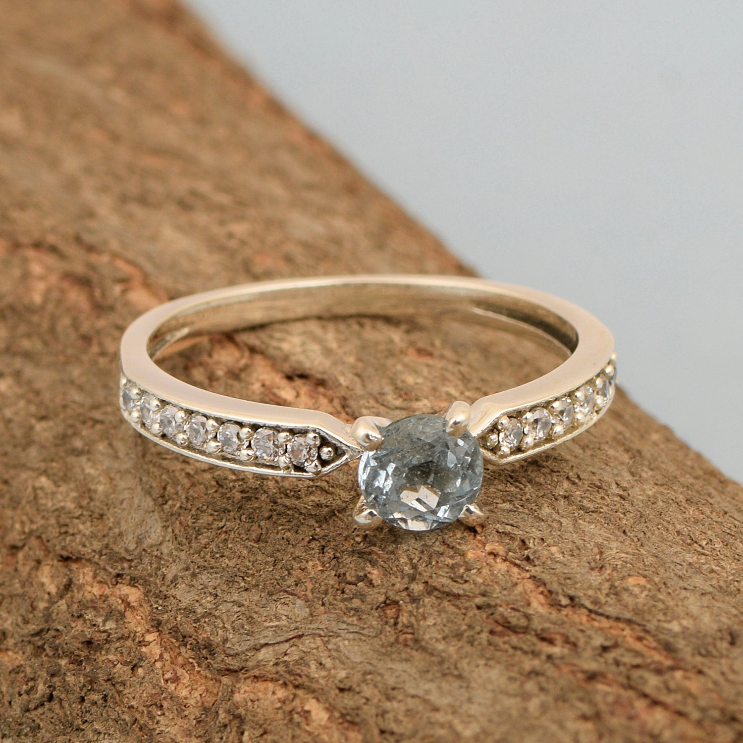 Blue Topaz ring