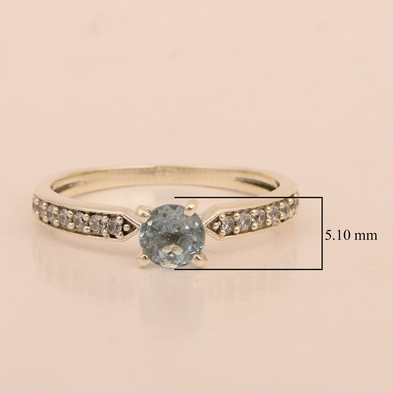 Blue Topaz ring