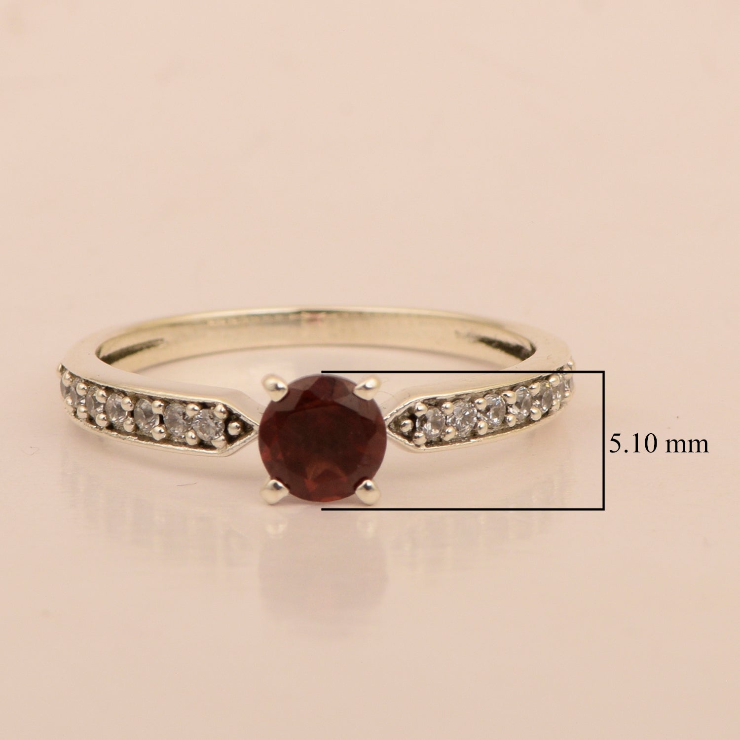 Garnet ring