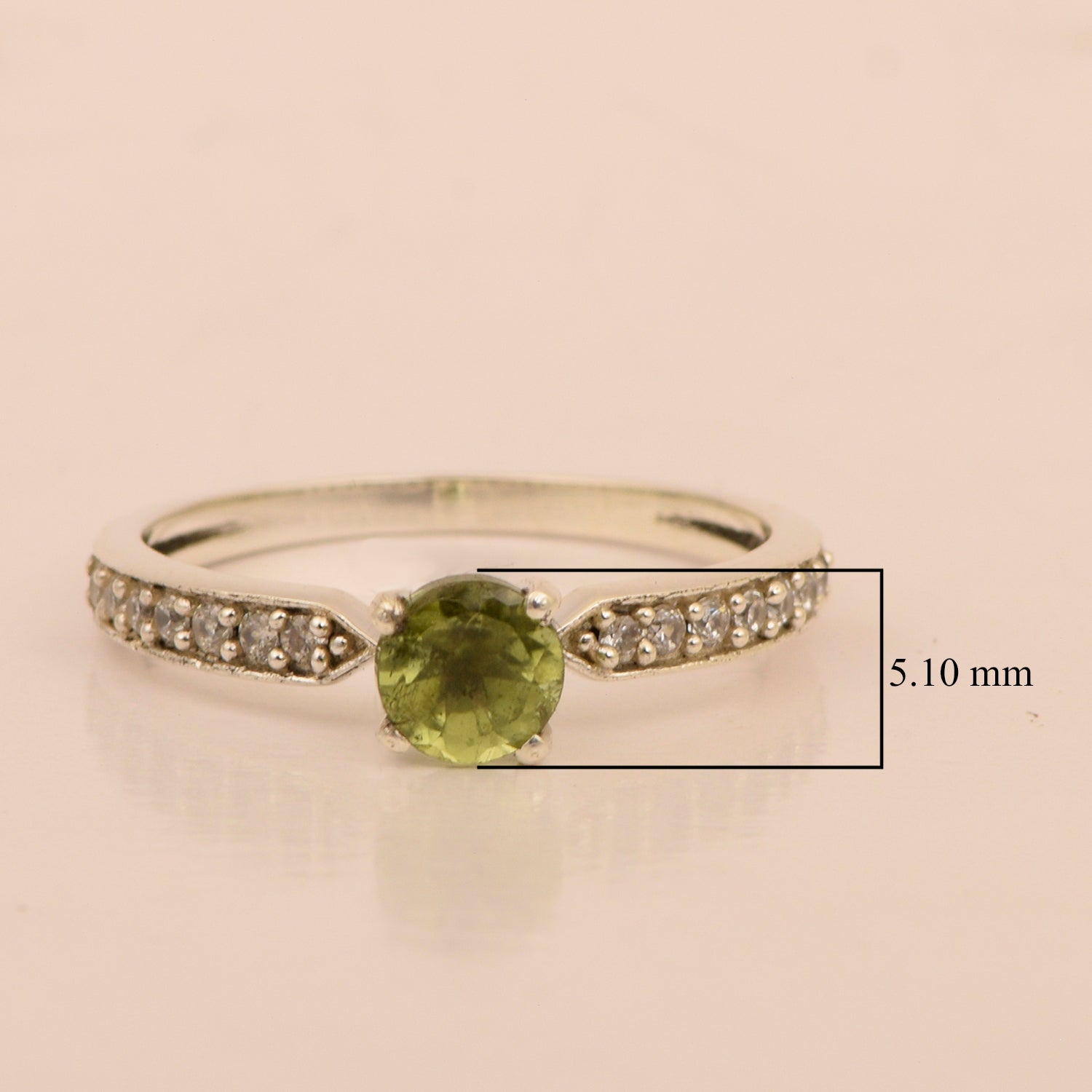 Peridot ring