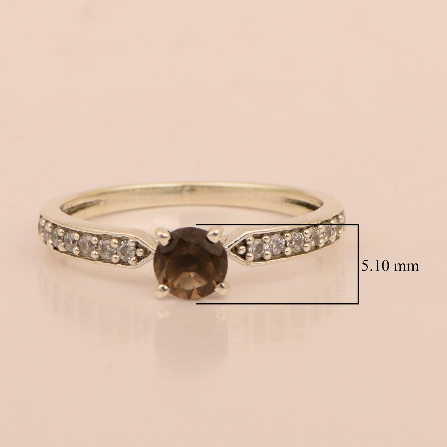 Smoky Quartz ring