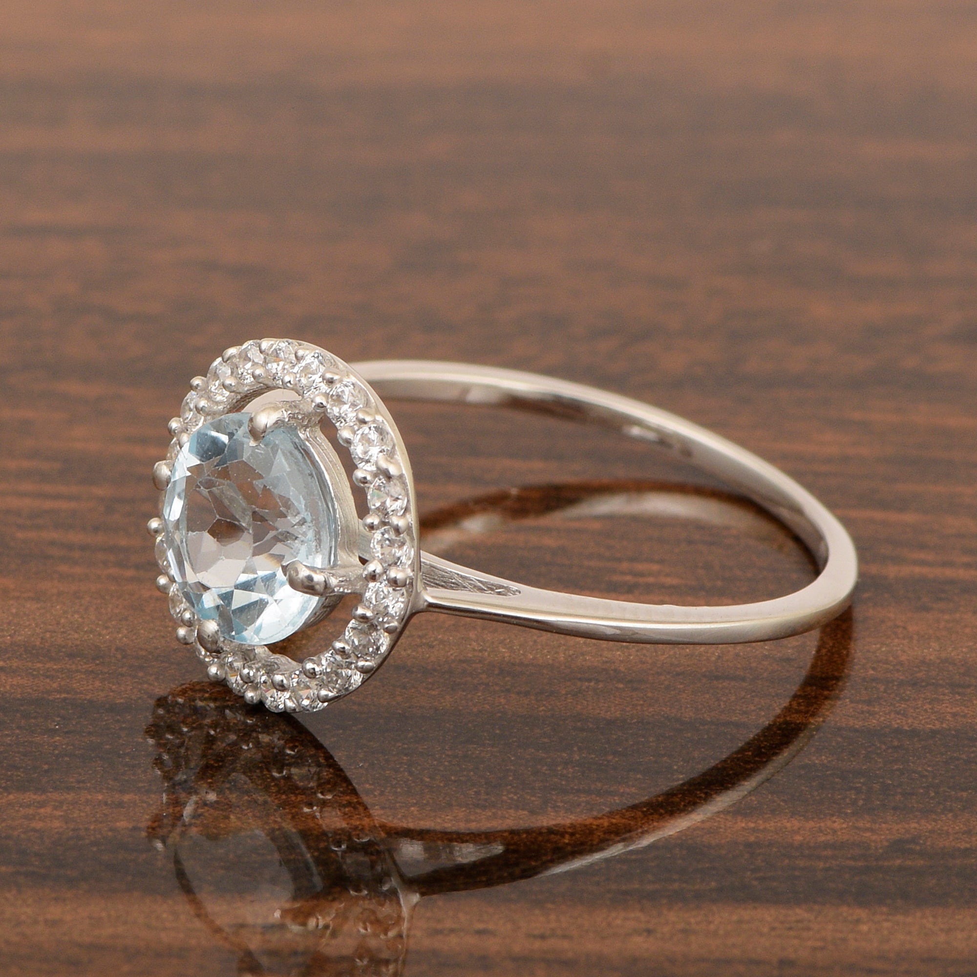 Blue Topaz ring