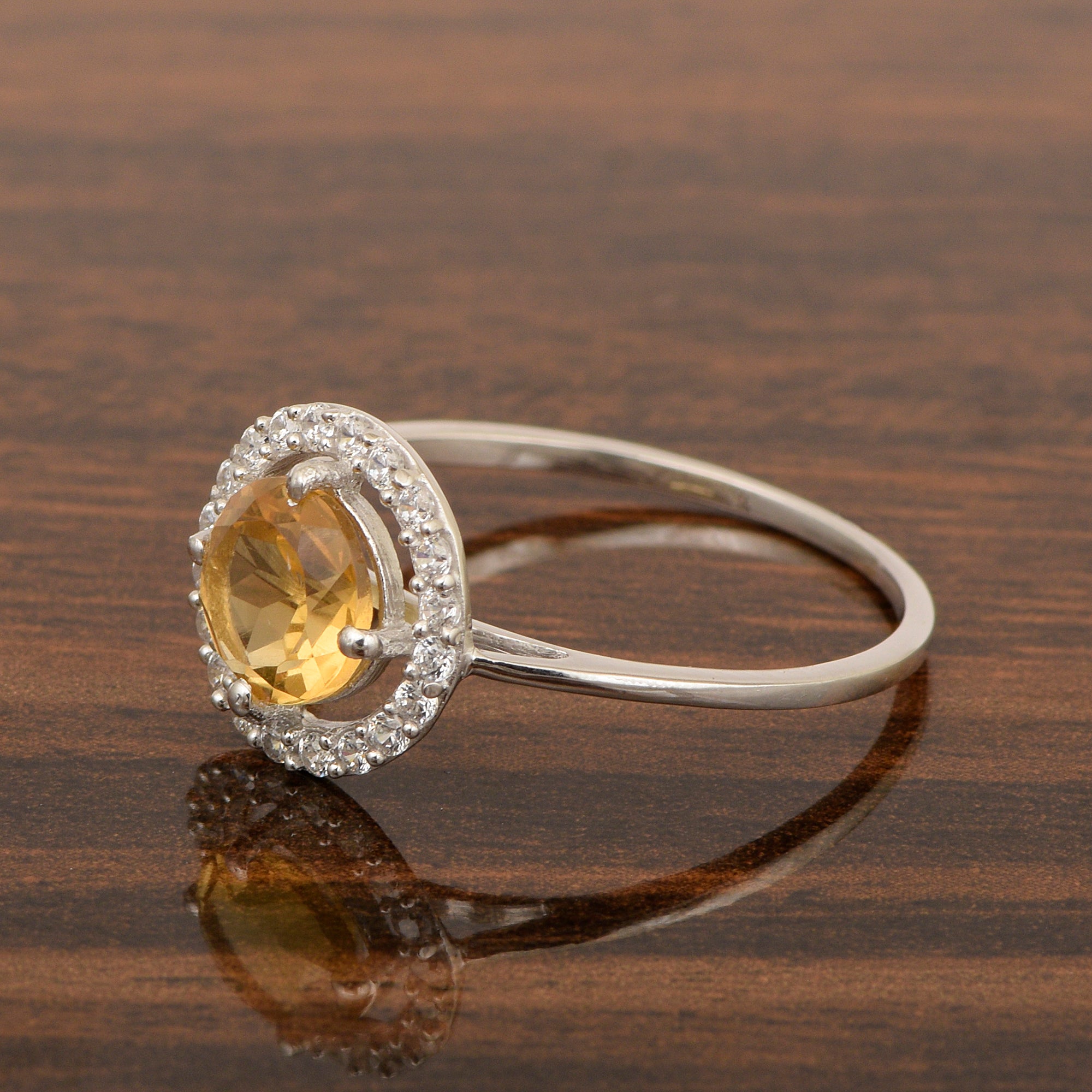 Citrine ring