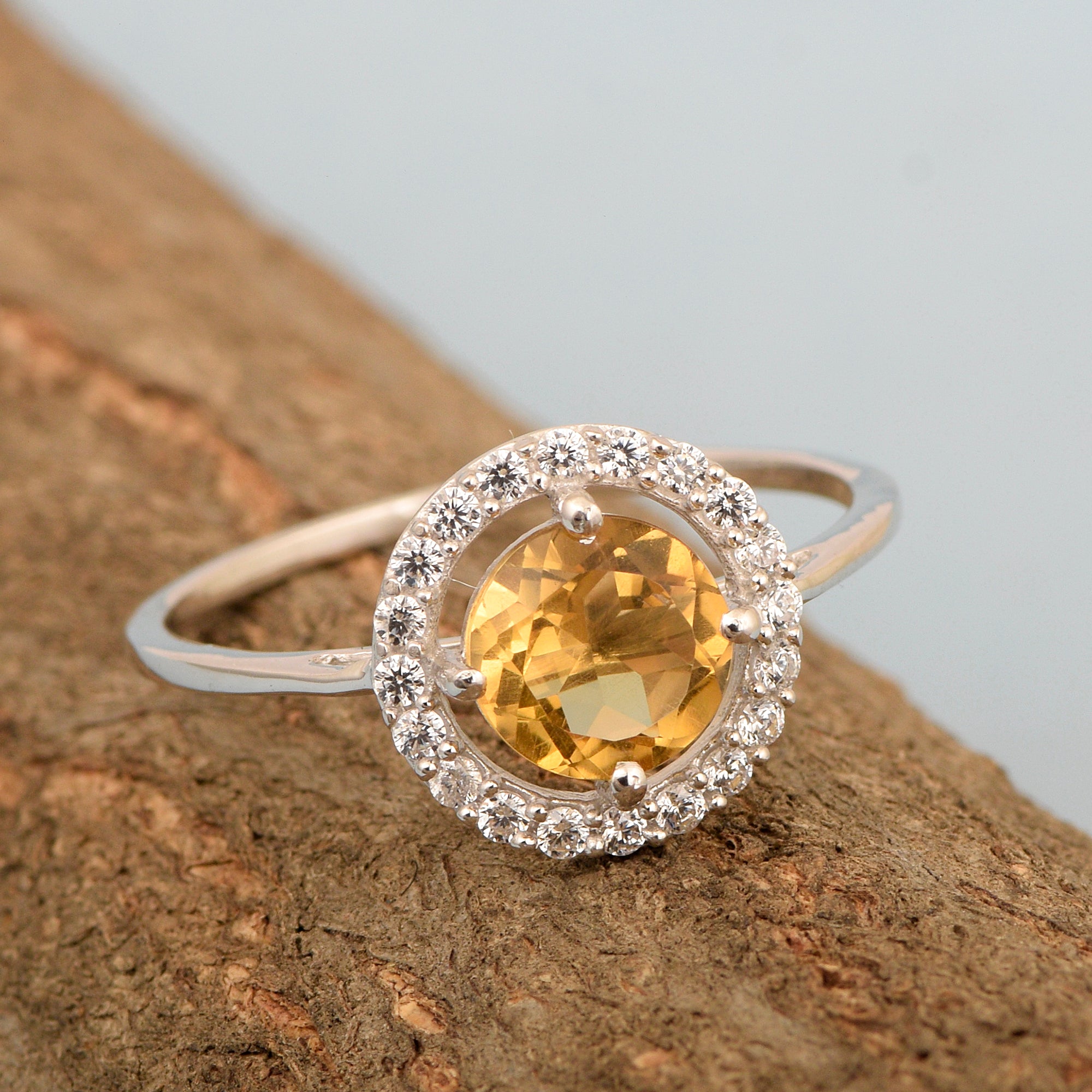 Citrine ring