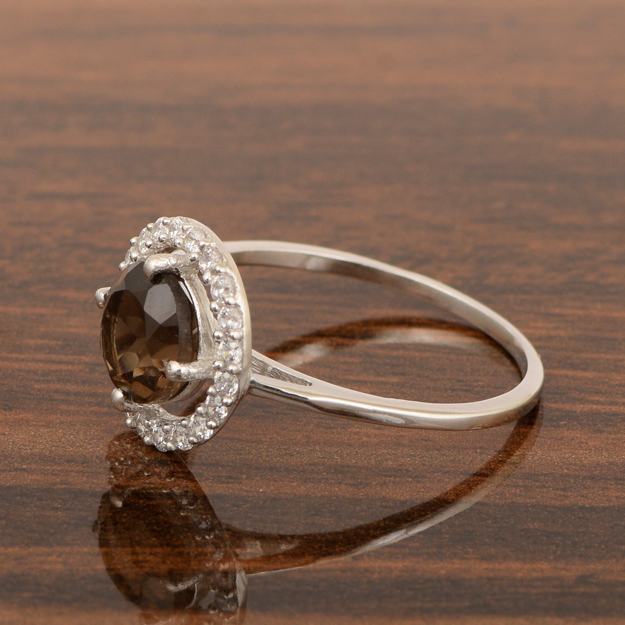 Smoky Quartz ring