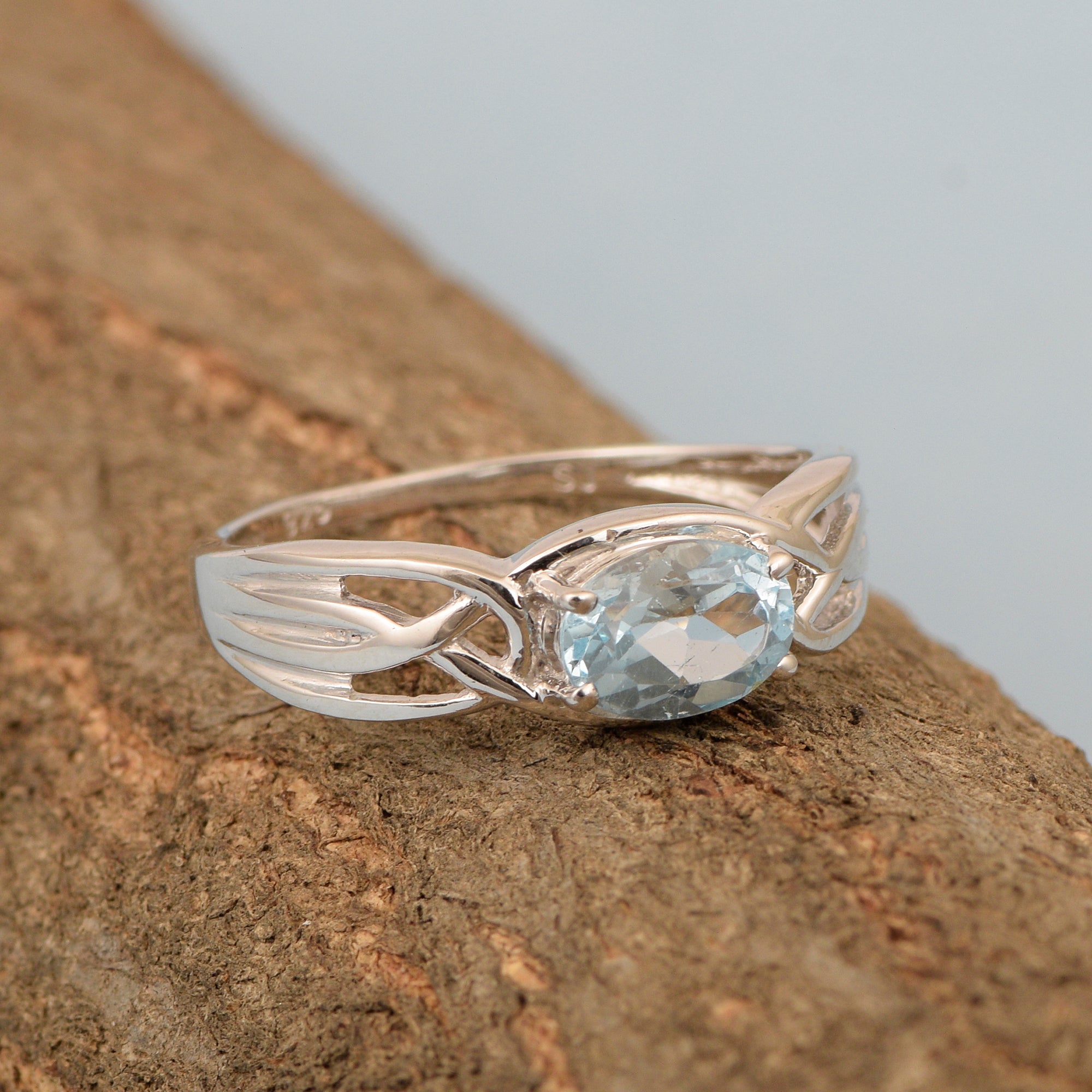 Blue Topaz ring