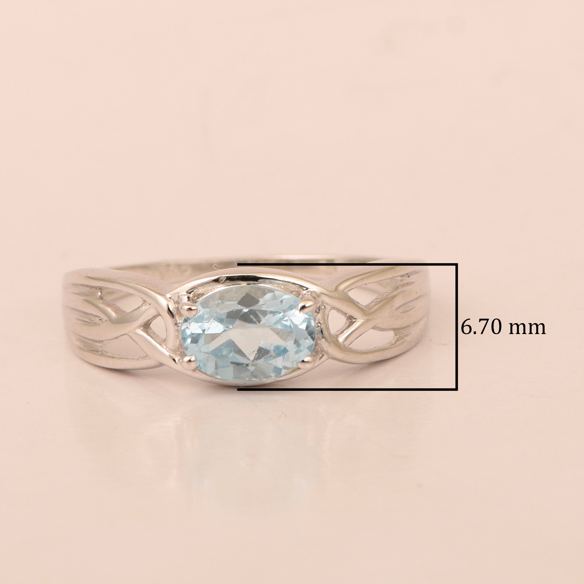 Blue Topaz ring