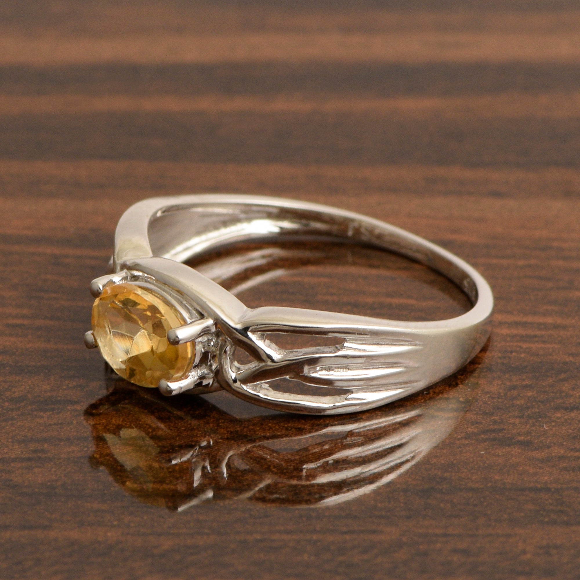 Citrine ring