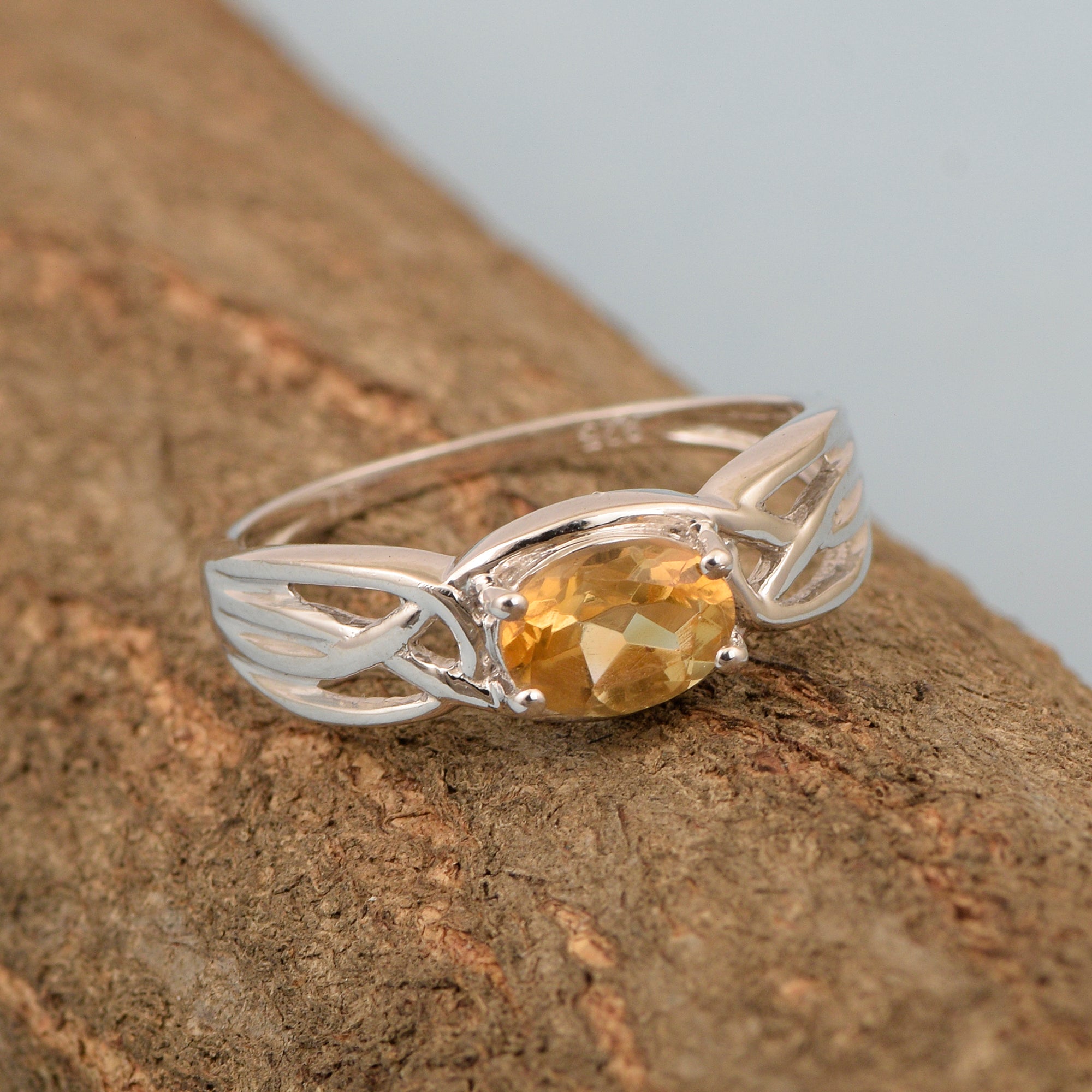 Citrine ring