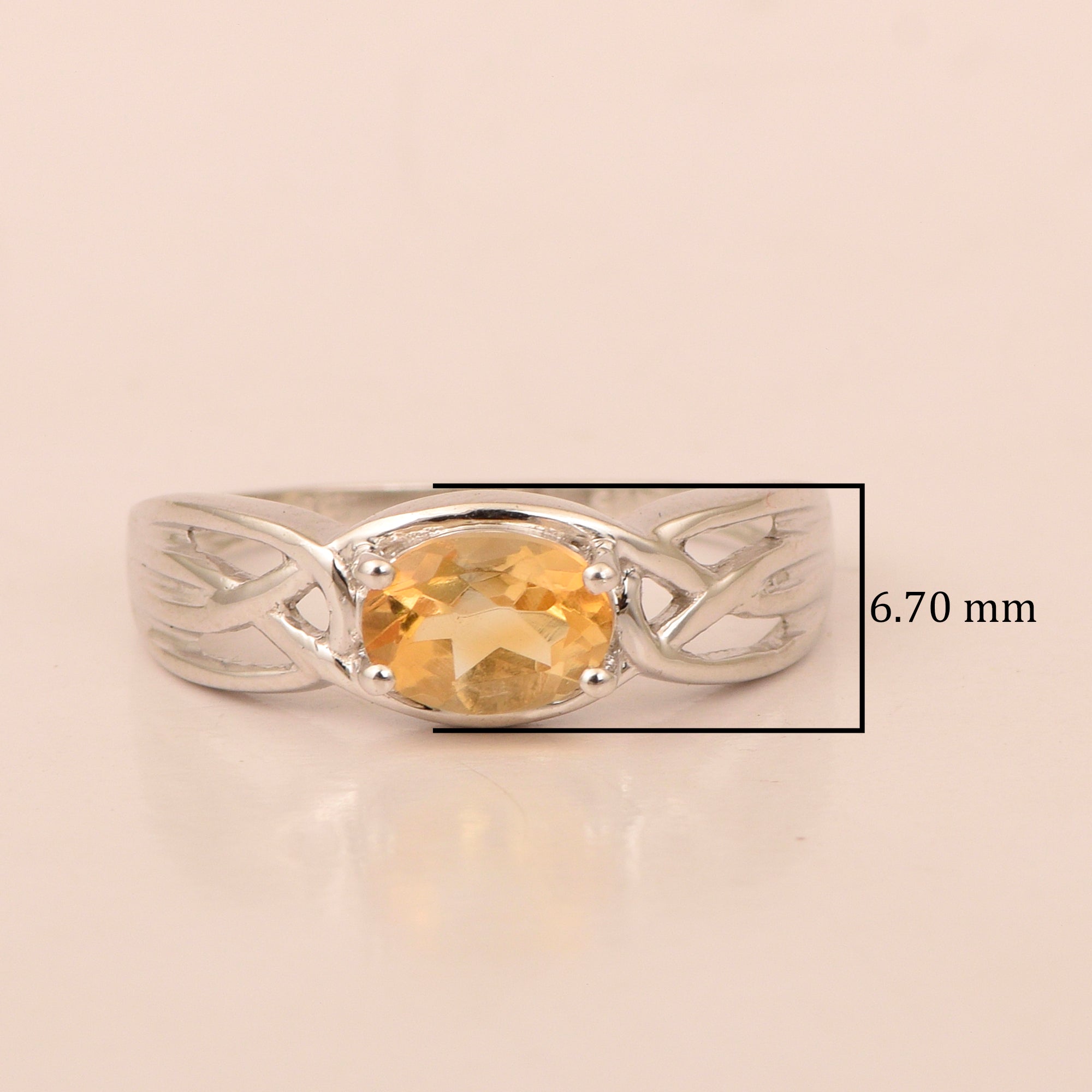 Citrine ring
