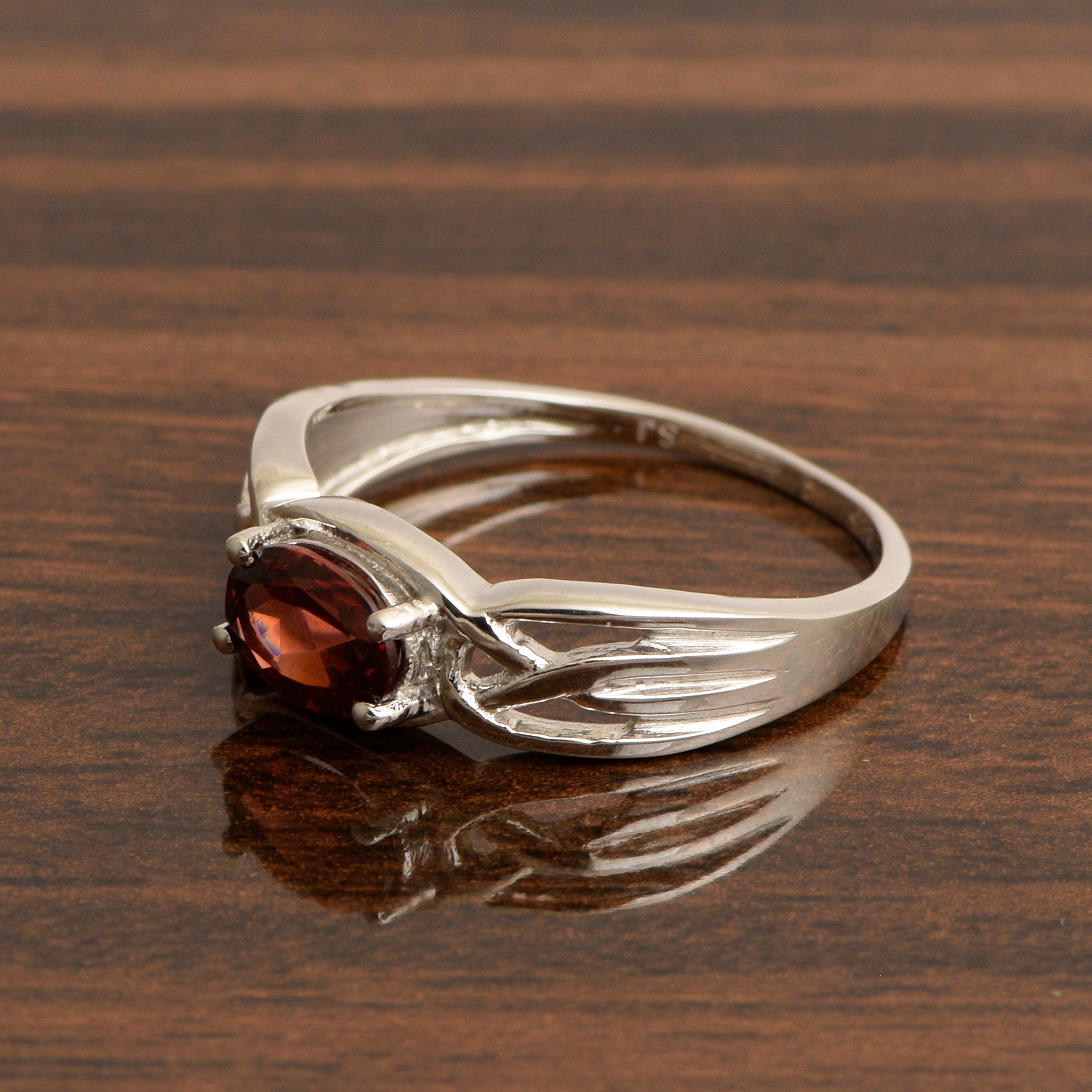 Garnet ring